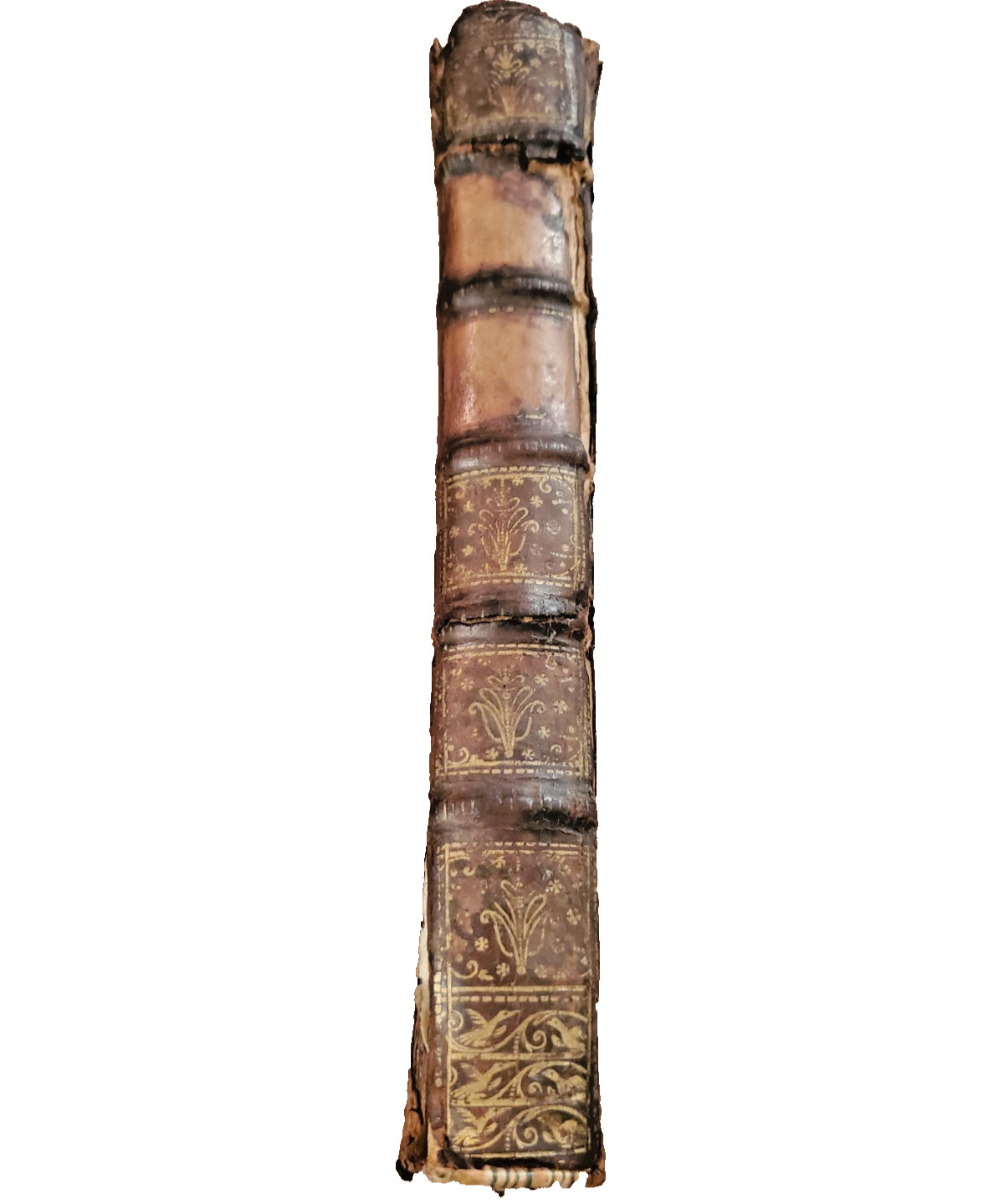 1732 Journal of the Reign of Henry IV French Antique Leather Pierre de L\'Estoile