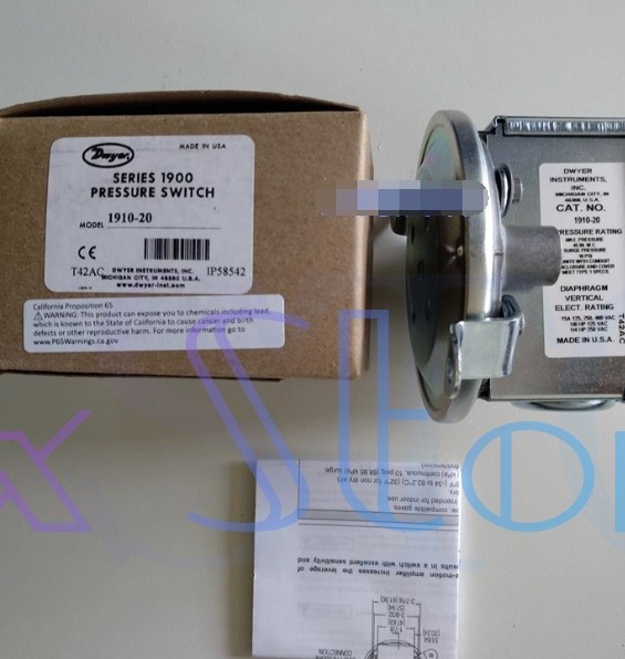 1PC differential pressure switch 1910-0/1910-1/1910-5/10/20 #md