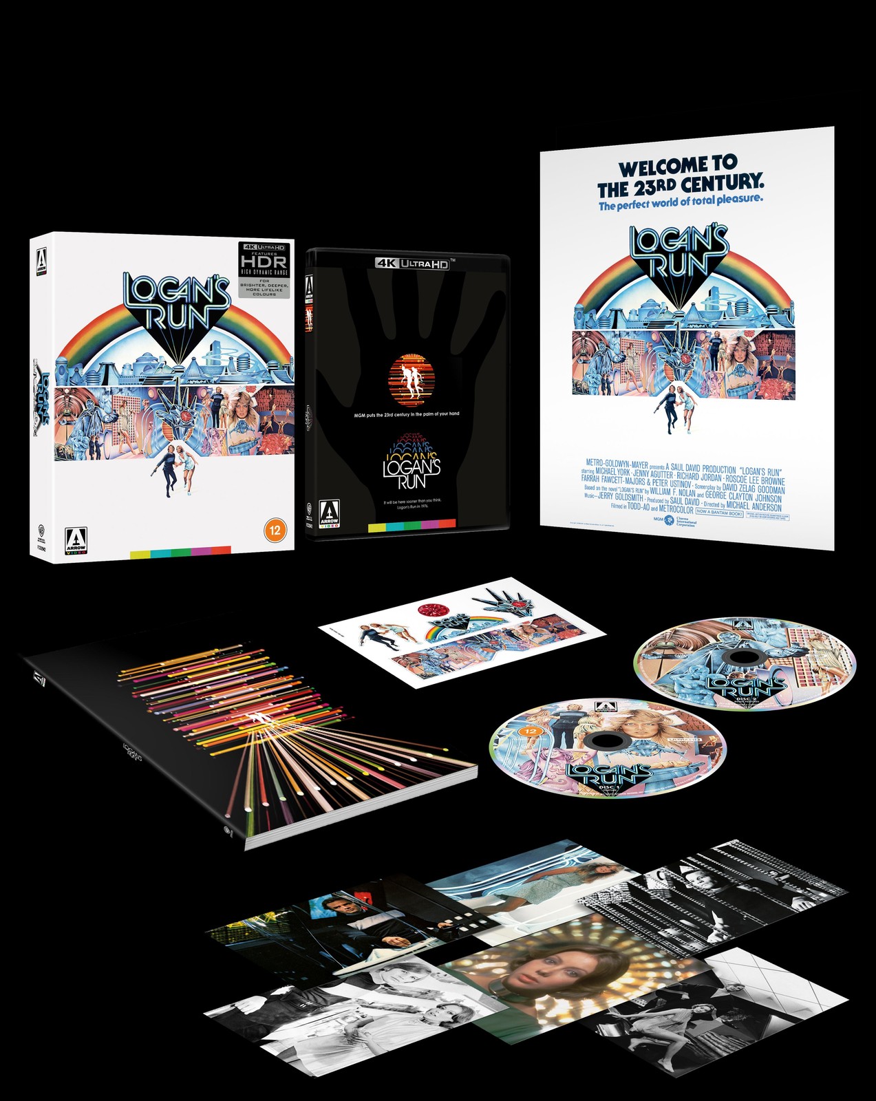 Logan's Run Limited Edition (4K UHD Blu-ray) (UK IMPORT) (PRESALE 12/14/2026)