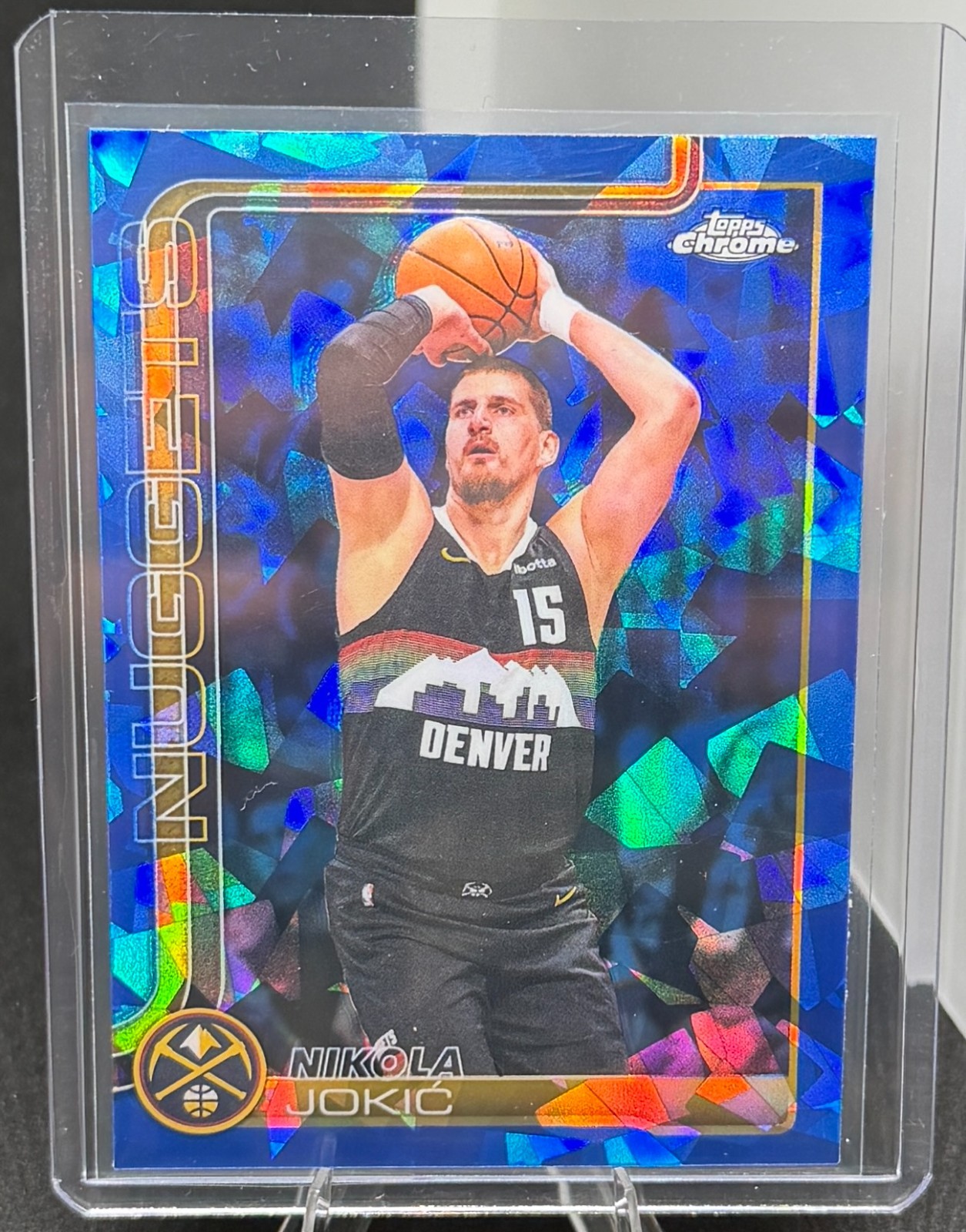 NIKOLA JOKIC 2025 Topps Chrome Update SAPPHIRE  *555