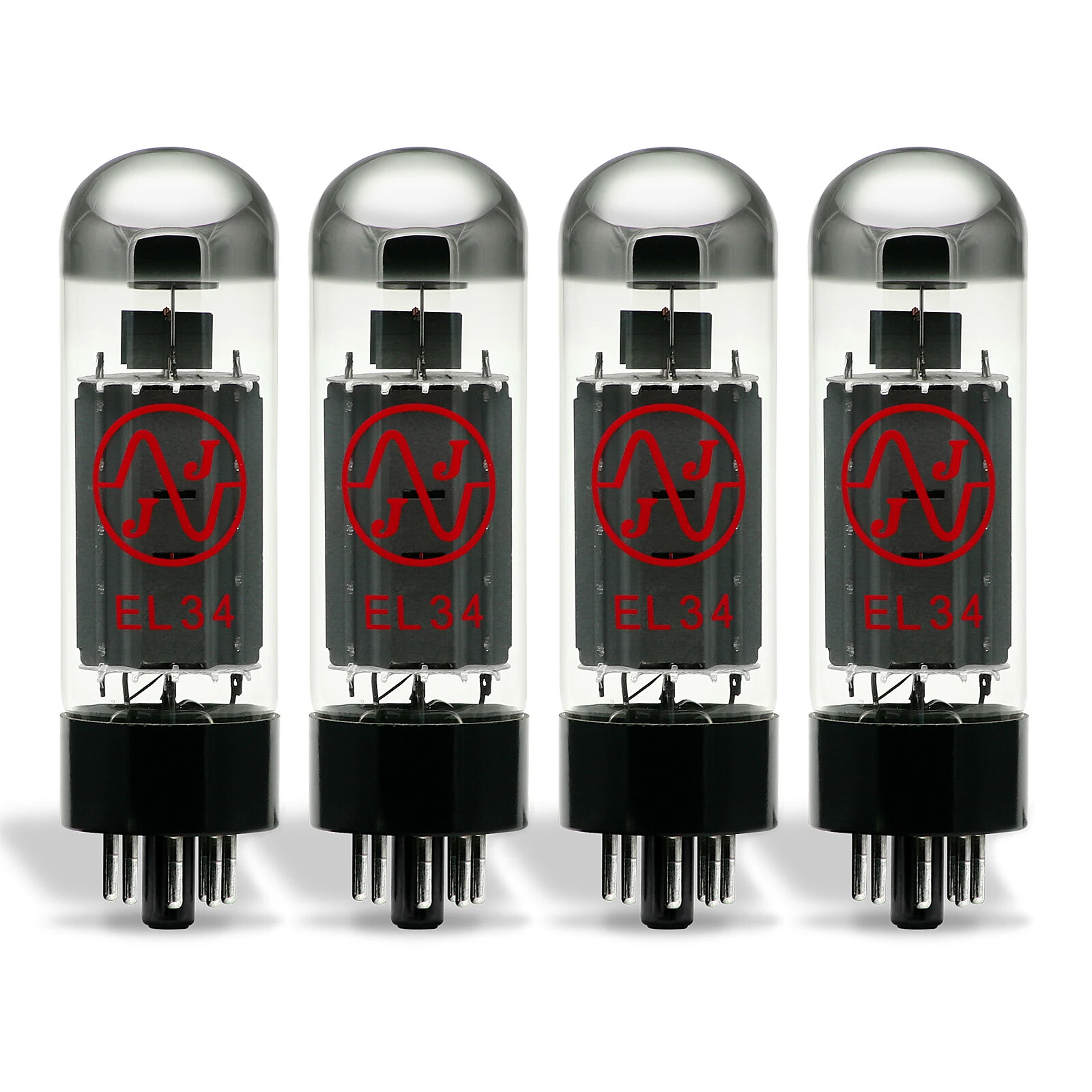NEW JJ Tesla EL34 Matched Quad Power Amp Tubes EL34 Guitar Amplifier