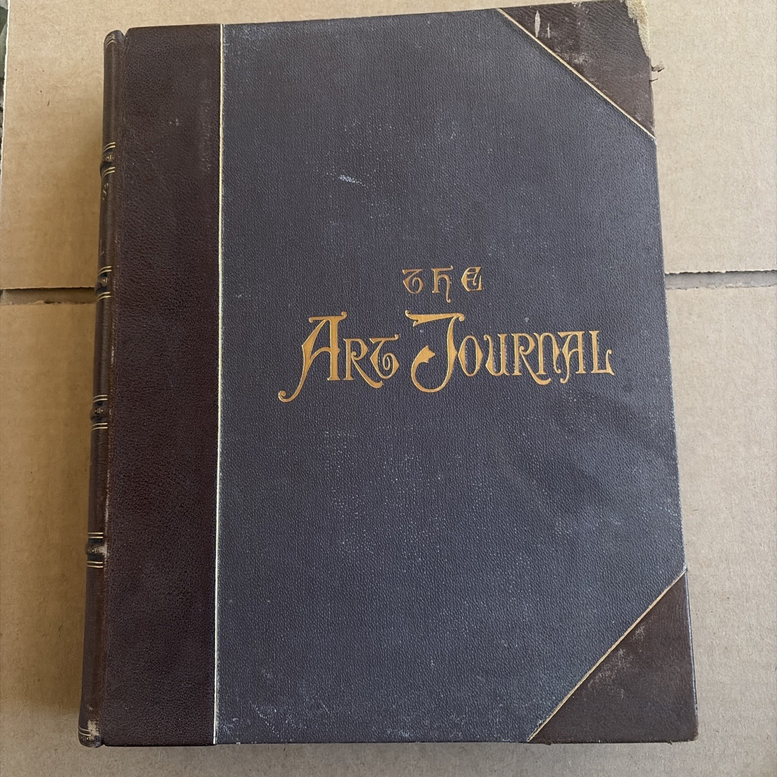 Antique Art Book The Art Journal 1877 D. Appleton Co Publishers Engraved Plates Antique Art Book The Art Journal 1877 D. Appleton Co Publishers Engraved Plates