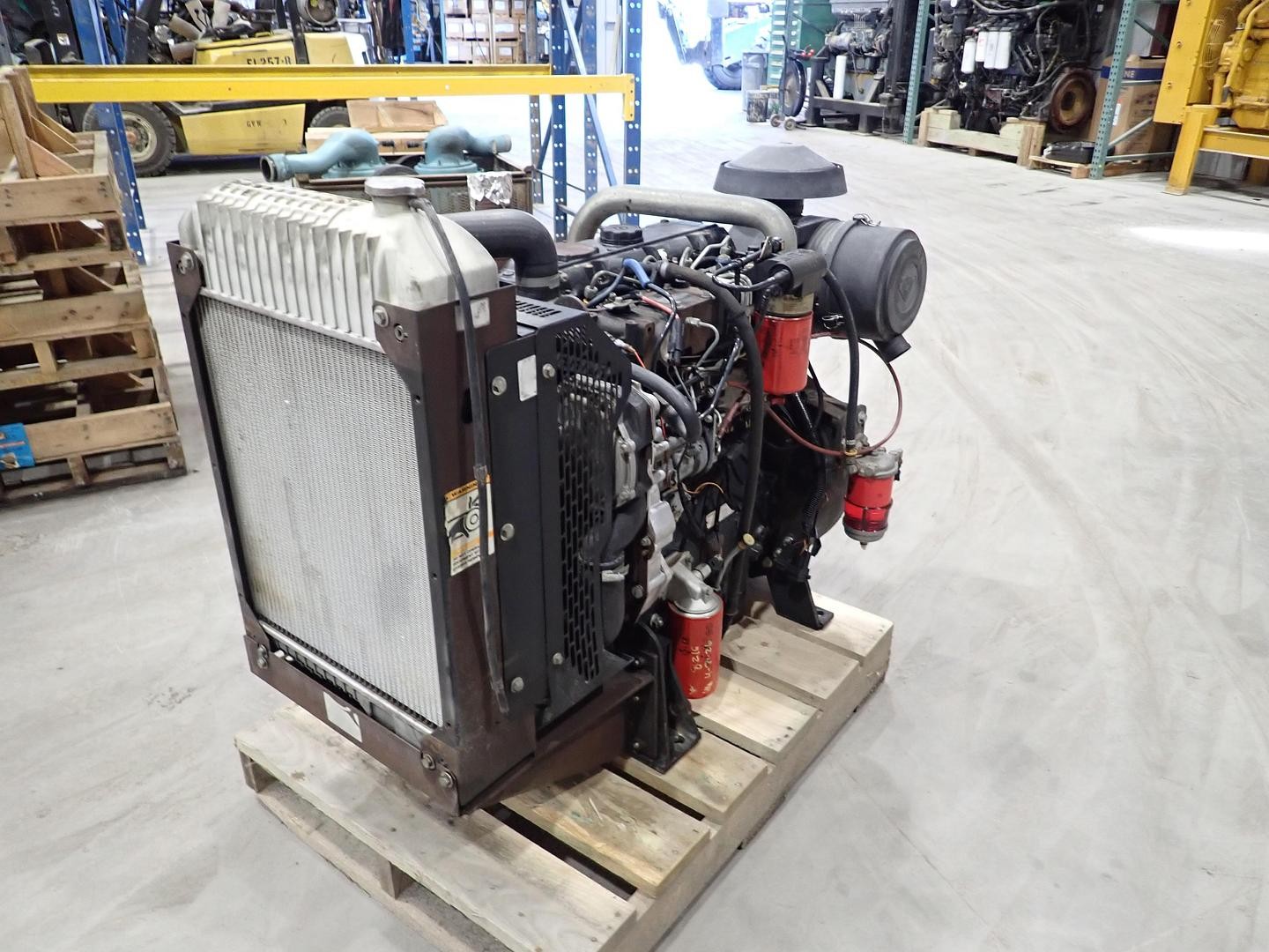 Perkins 1104D-44T Diesel Engine Power Unit MECHANICAL RUNS EXC VIDEO NL70781
