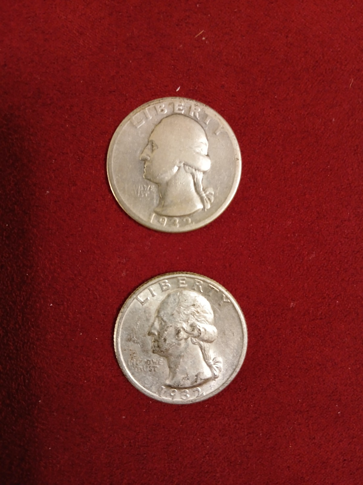 1932 D and 1932 P Washington Quarters RARE in the series and 
