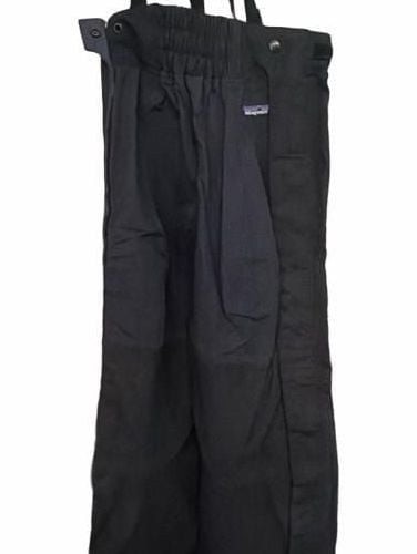 Patagonia Black Full Side Zip Ski Snow Pants Suspender Winter Women's 6 Regular Patagonia Black Full Side Zip Ski Snow Pants Suspender Winter Women's 6 Regular