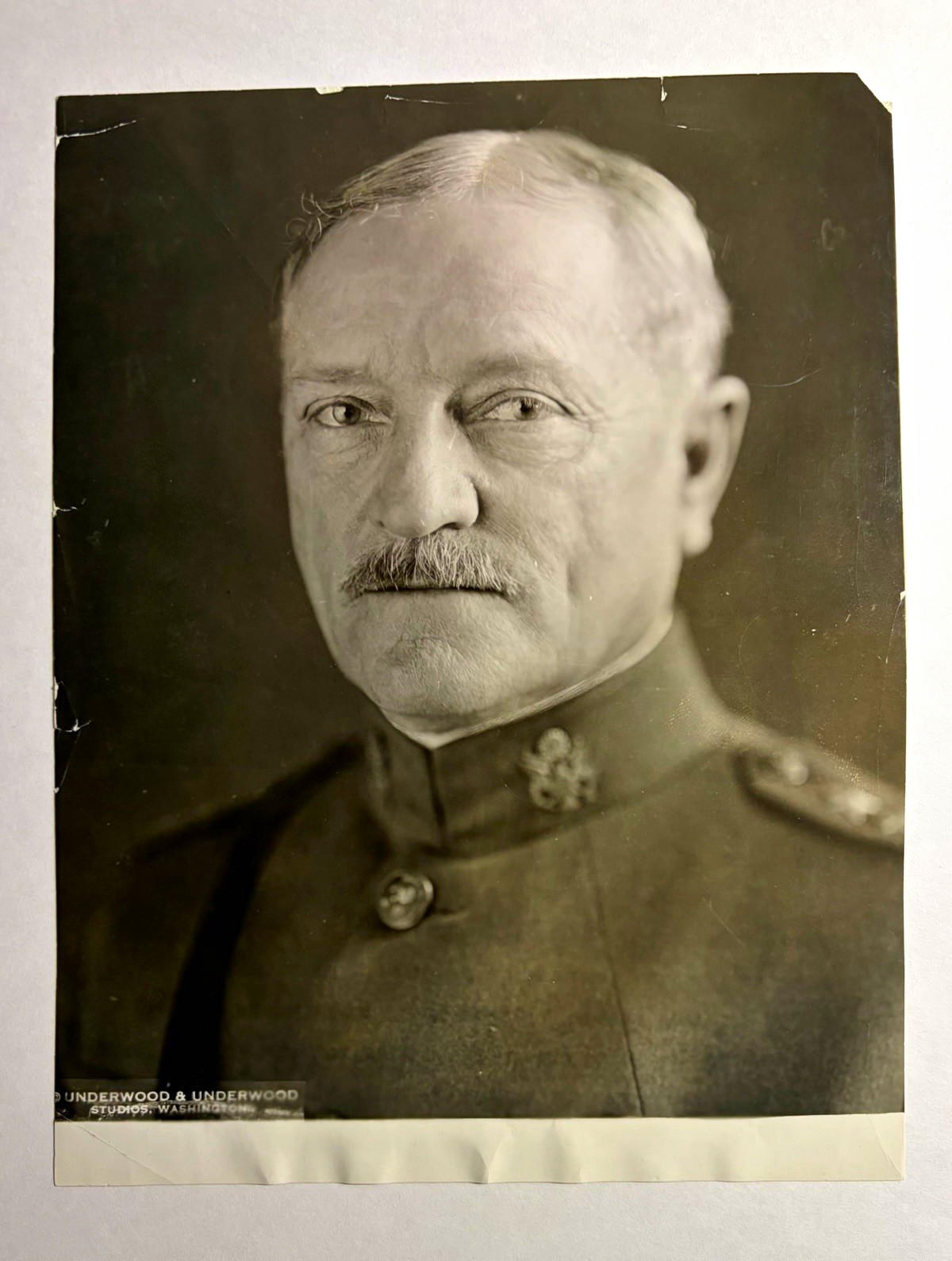 1922 Type 1 Photo General John J Pershing Original Underwood Portrait WWI 1922 Type 1 Photo General John J Pershing Original Underwood Portrait WWI