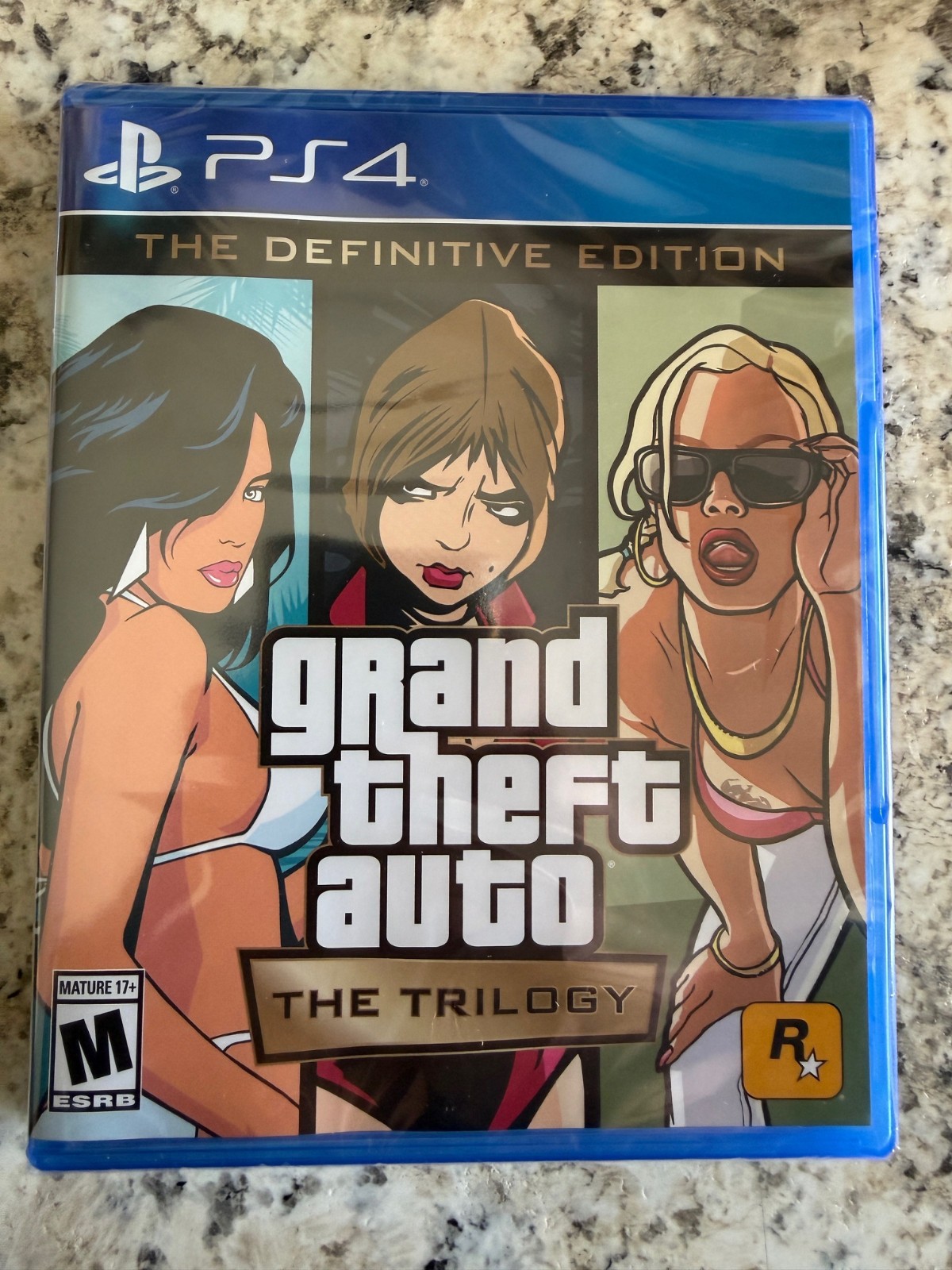 Grand Theft Auto Trilogy PS4 Definitive GTA Open box item PlayStation 4 US Grand Theft Auto Trilogy PS4 Definitive GTA Open box item PlayStation 4 US