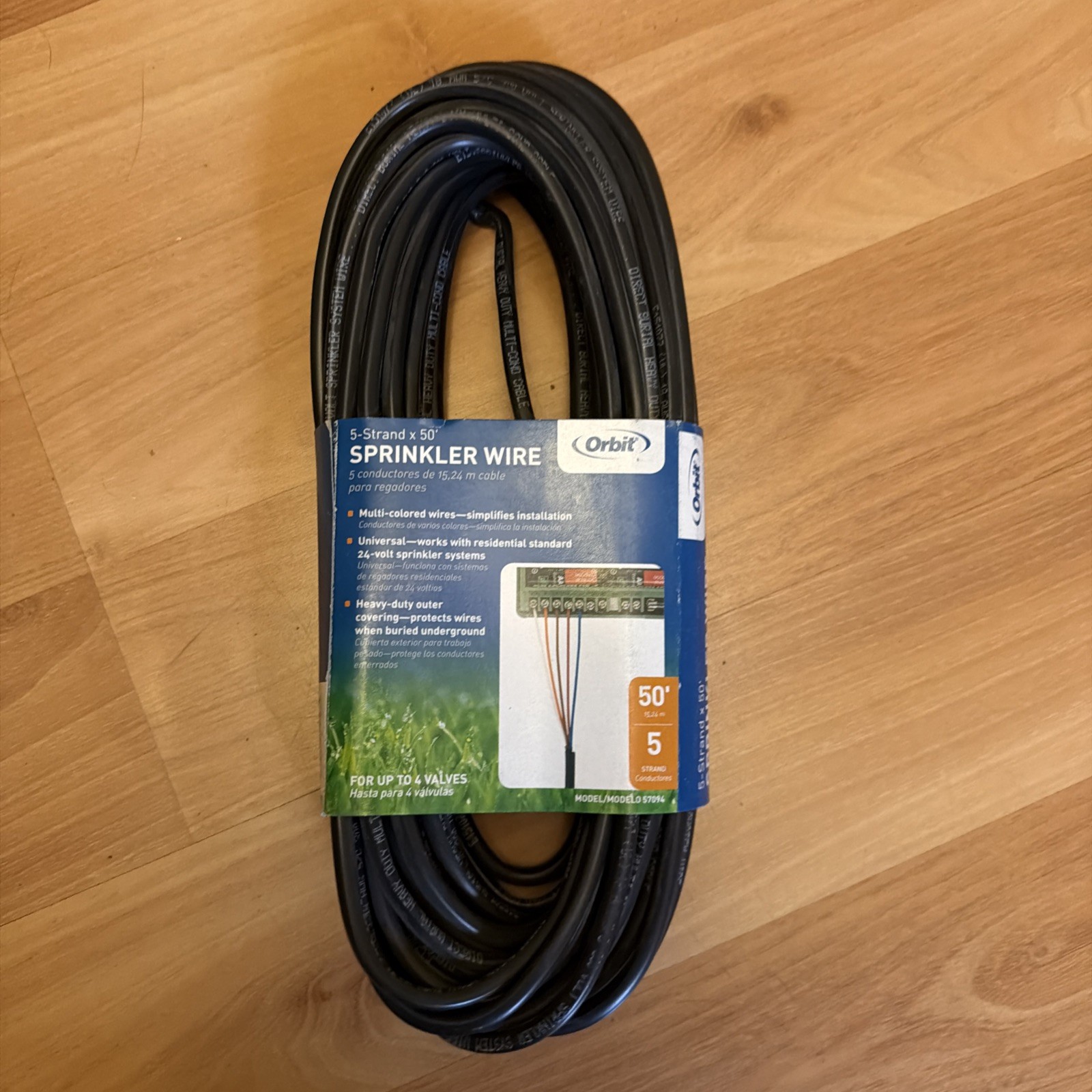 Orbit Watermaster 50 ft. L Sprinkler Wire 57094 Orbit Watermaster 50 ft. L Sprinkler Wire 57094