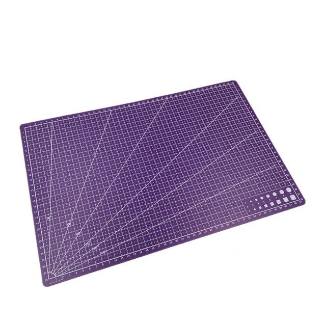 A3 Self Healing Cutting Mat Non Slip Printed Grid Line Knife Board Crafts Models