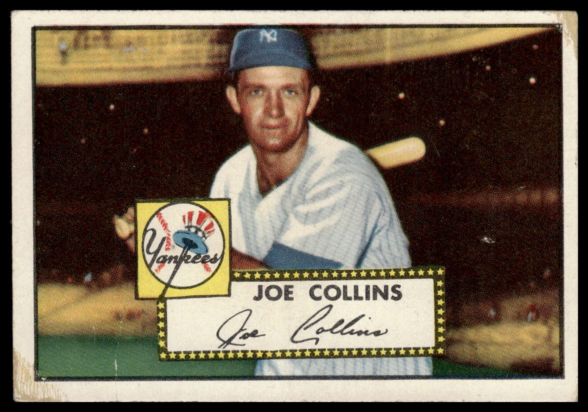 1952 Topps #202 Joe Collins 1952 Topps #202 Joe Collins