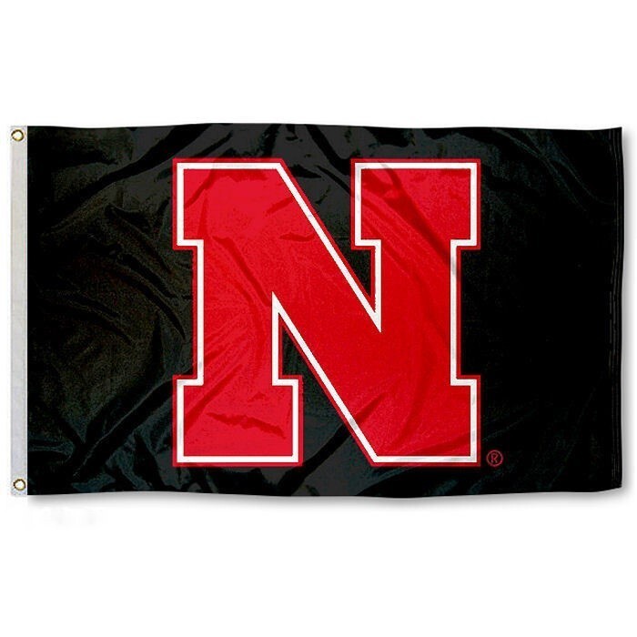NEBRASKA CORNHUSKERS 3\'X5\' FLAG BANNER **100% FULL COLOR ON BOTH SIDES OF FLAG**