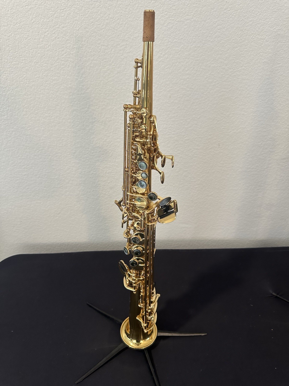 IW 601  Soprano Saxophone - Gold Lacquer, One Piece , Yani Model -  SALE .