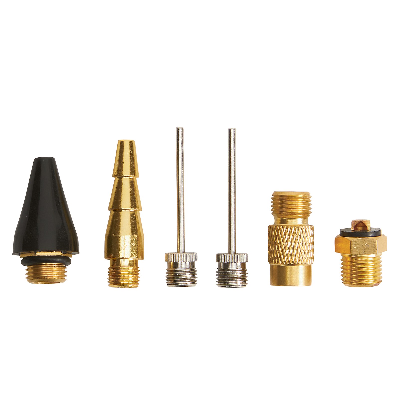 Ironton Inflation Kit, 6-Pc., Universal Air Nozzle and Needle Adapter Set for