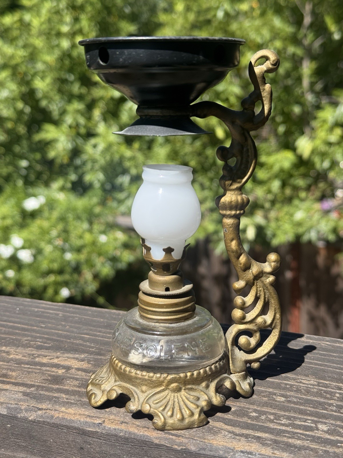 Antique 19th Century Brass Vapo Cresolene Vaporizer Medical Oil Lamp READ Antique 19th Century Brass Vapo Cresolene Vaporizer Medical Oil Lamp READ
