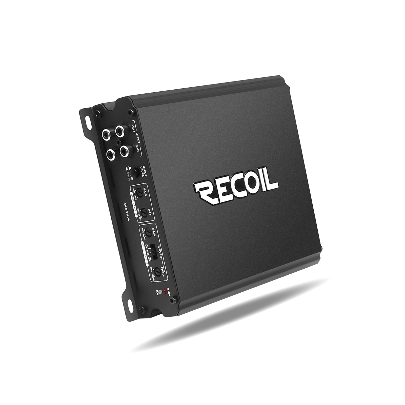 Recoil A-DI550.4 Full-Range Class-D 4-Channel Car Audio Amplifier, Bridgeable