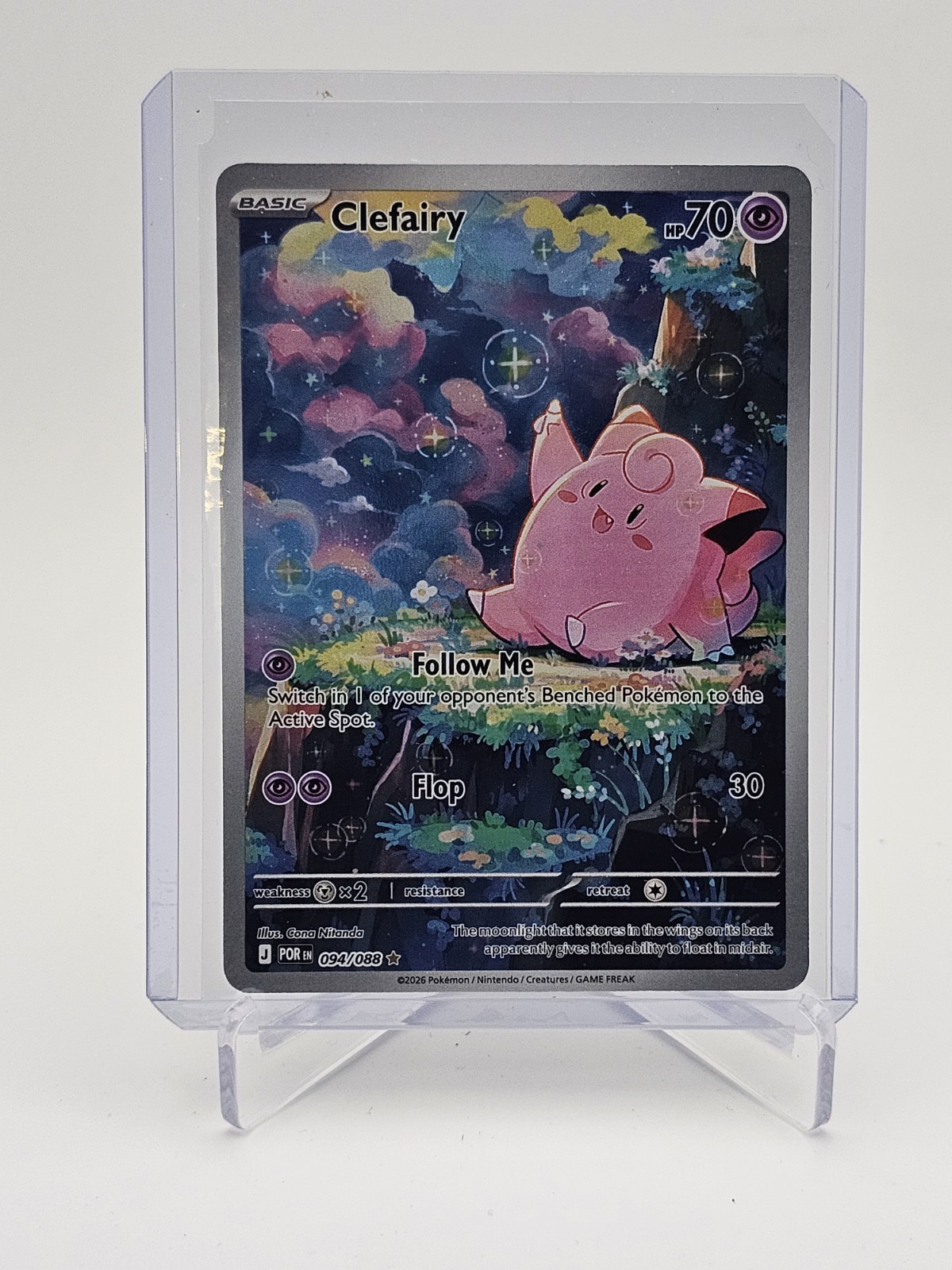 Clefairy 094/088 Me03: Perfect Order Holo Clefairy 094/088 Me03: Perfect Order Holo