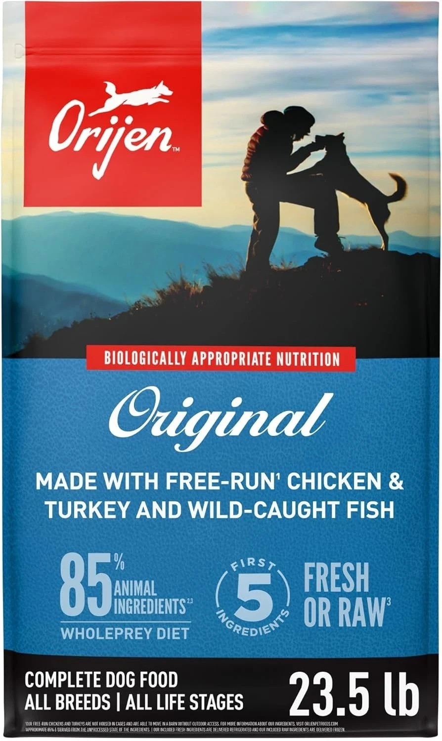 ORIJEN Original Grain-Free High-Protein Dry Dog Food, 23.5-lb bag ORIJEN Original Grain-Free High-Protein Dry Dog Food, 23.5-lb bag