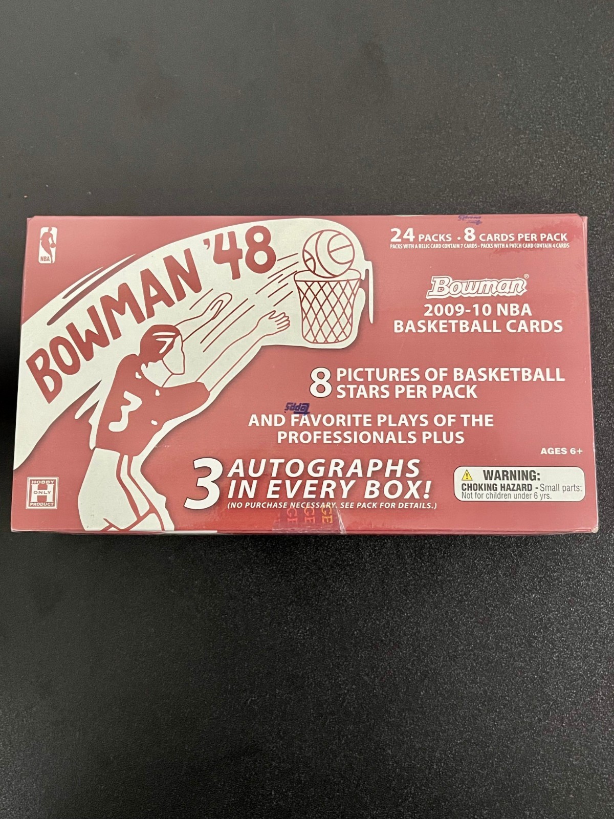 2009/10 BOWMAN \'48 NBA BASKETBALL SEALED HOBBY BOX STEPHEN CURRY ROOKIE CHASE