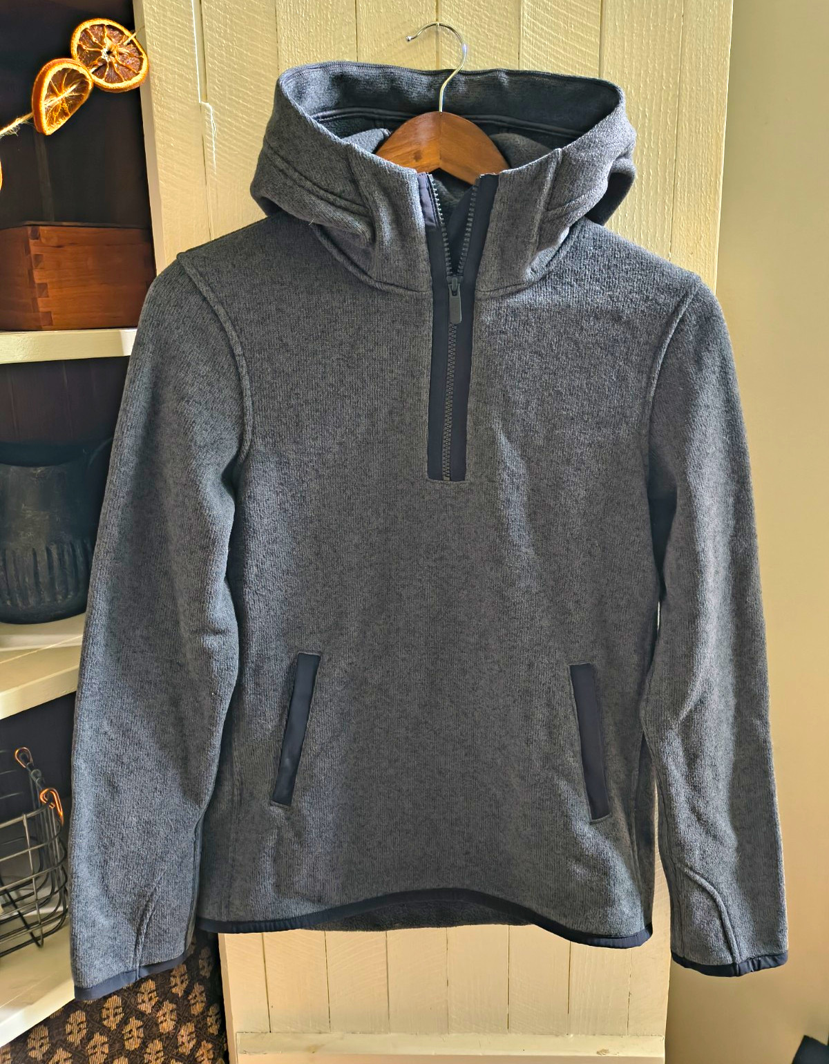 lululemon athletica Scuba 1/4 Zip Fleece Hoodie 