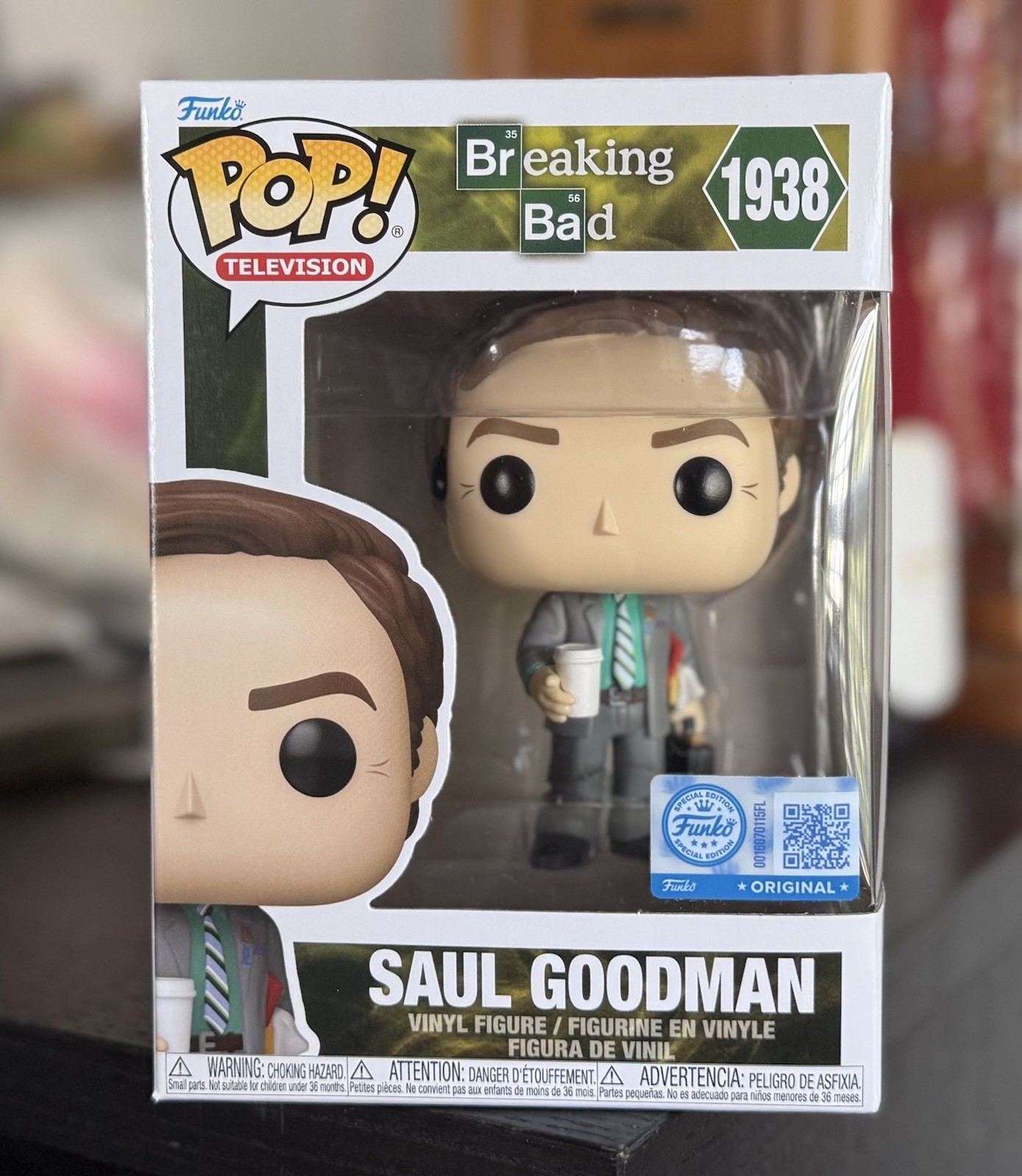 Funko Pop Television: SAUL GOODMAN #1938 Breaking Bad Amazon Exclusive IN HAND Funko Pop Television: SAUL GOODMAN #1938 Breaking Bad Amazon Exclusive IN HAND