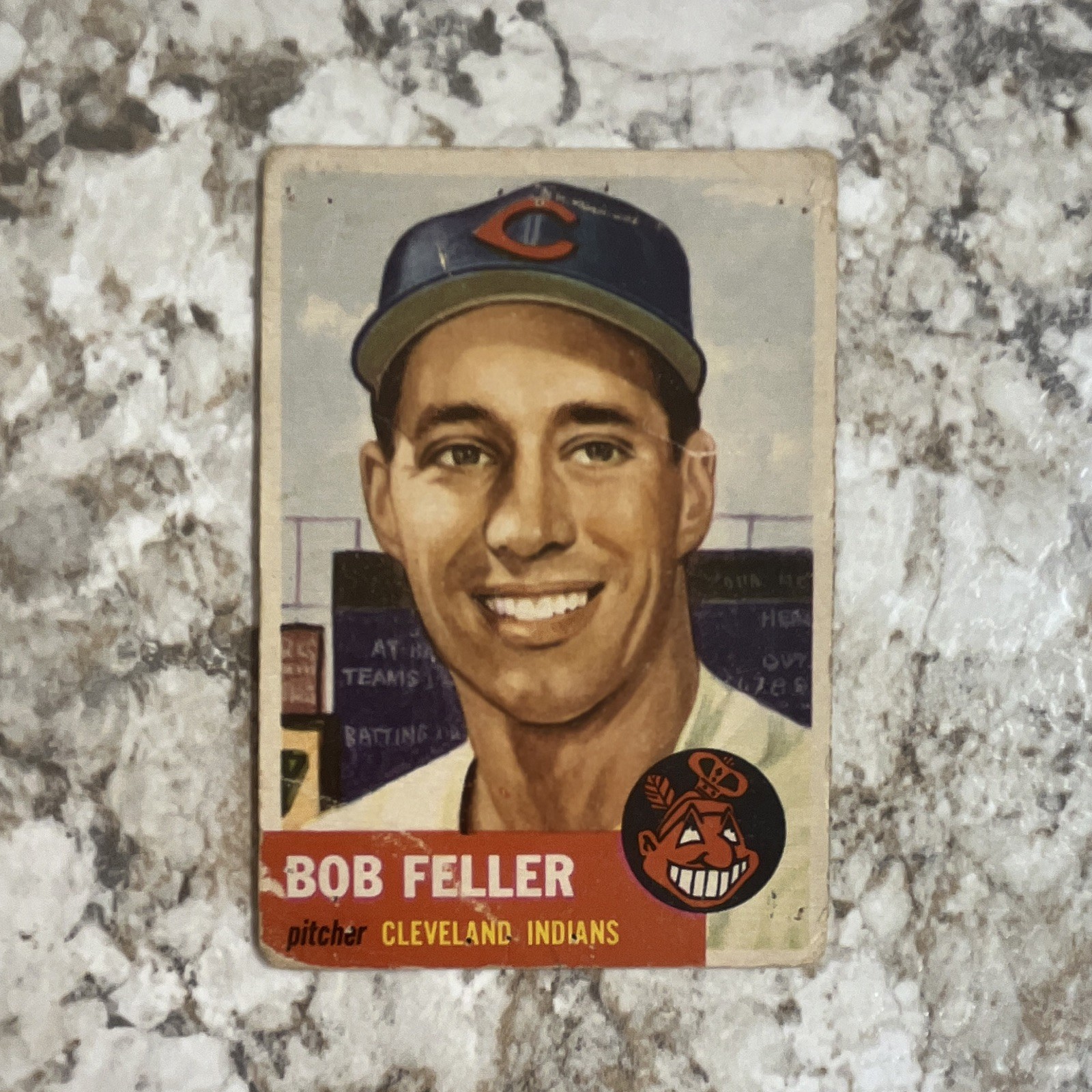 1953 Topps Bob Feller #54