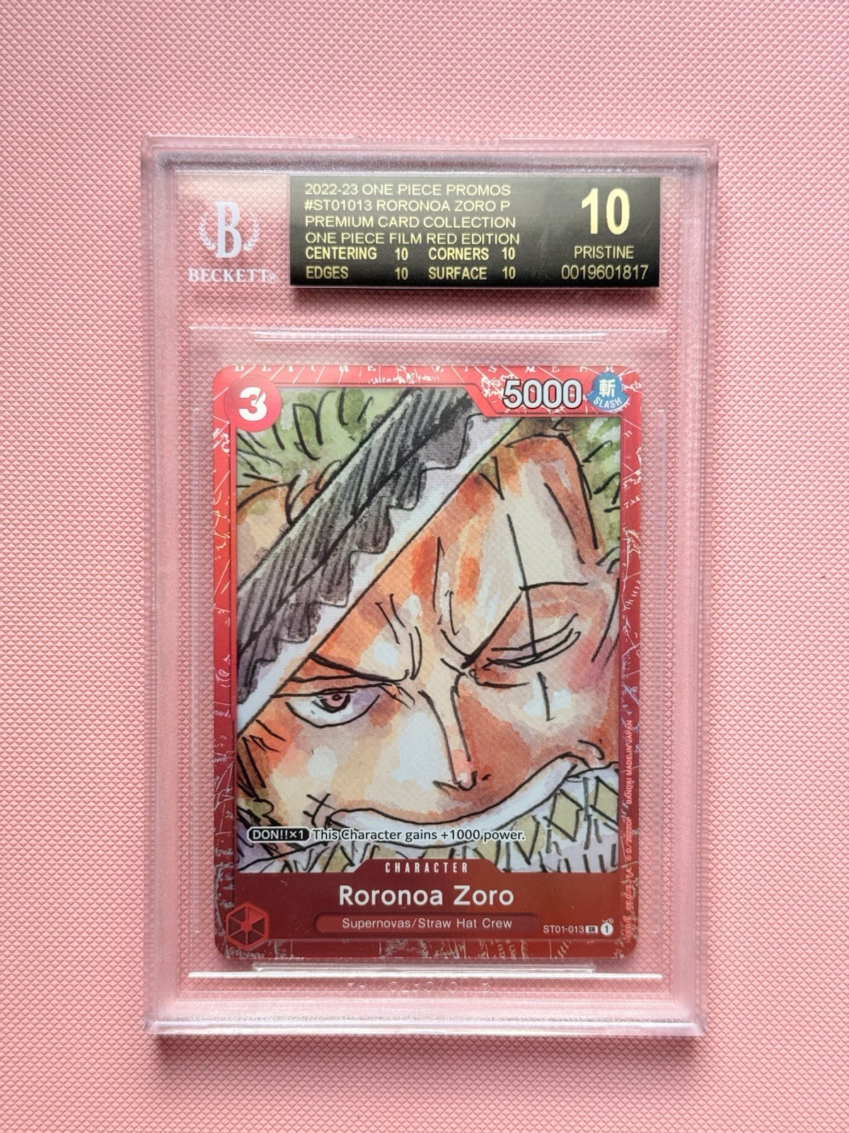 Black Label Zoro (ST01-013) One Piece Promos Promo Foil English 2022