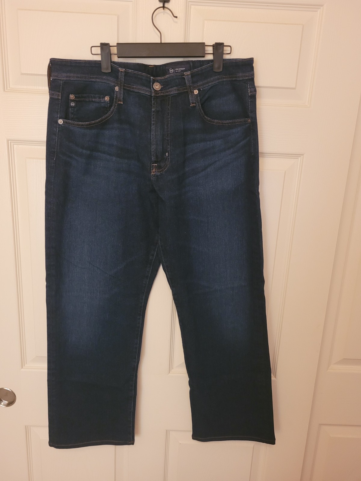AG Adriano Goldschmied Jeans Mens 35x29 The Protege Blue Straight Stretch