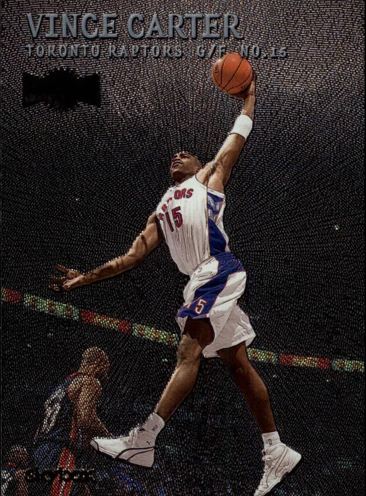 1999-00 Fleer Metal Basketball Card #1 Vince Carter 1999-00 Fleer Metal Basketball Card #1 Vince Carter
