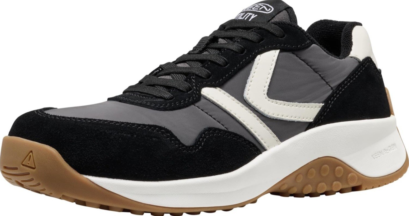KEEN Utility Women's KS86 Work Sneakers (Carbon Toe) Magnet/Gum 7.5 Medium