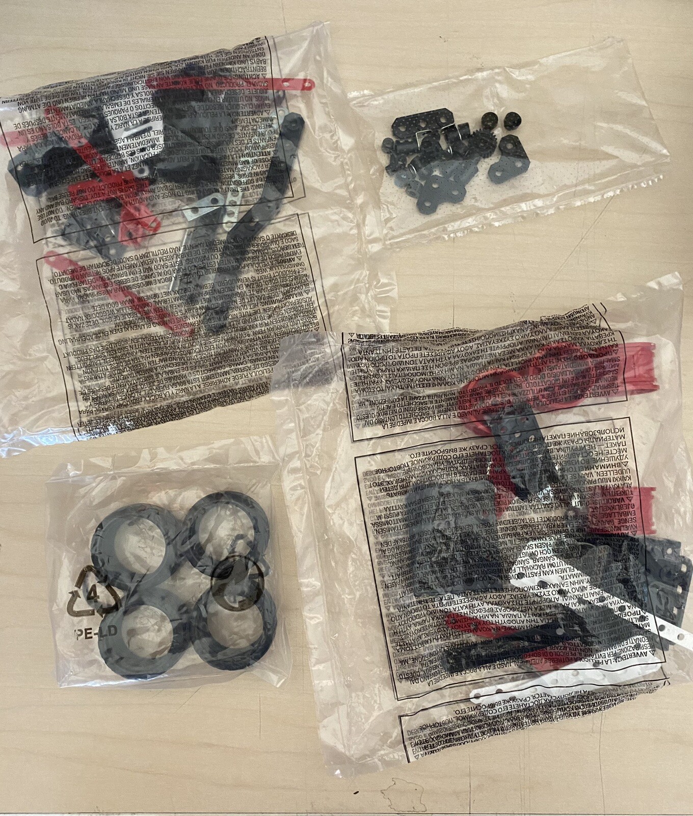 *For Parts Only* Meccano 25-in-1 Motorized Supercar STEM Model Building PARTS
