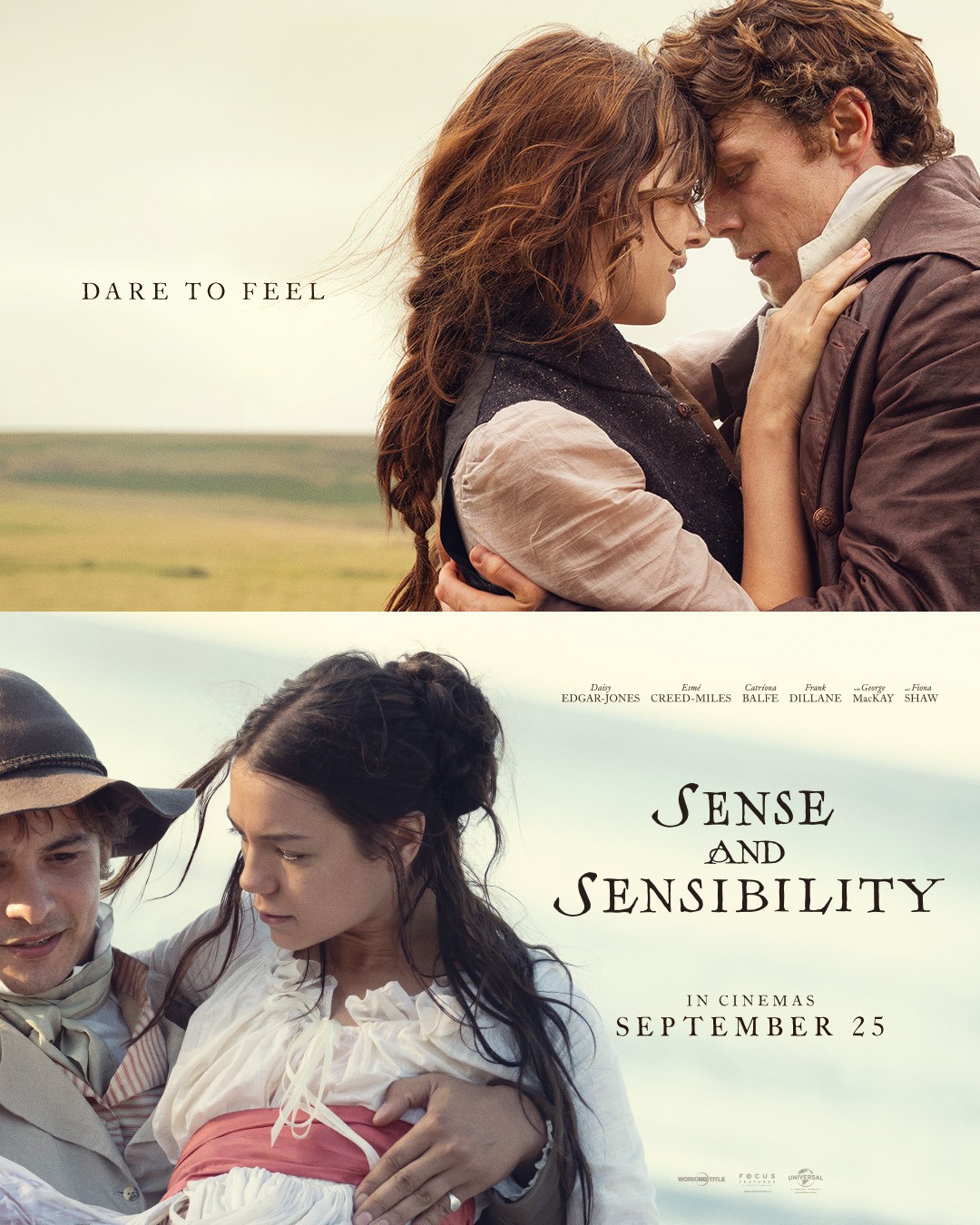 2026 Film Poster Print Sense and Sensibility Daisy Edgar-Jones Wall Decor Gift