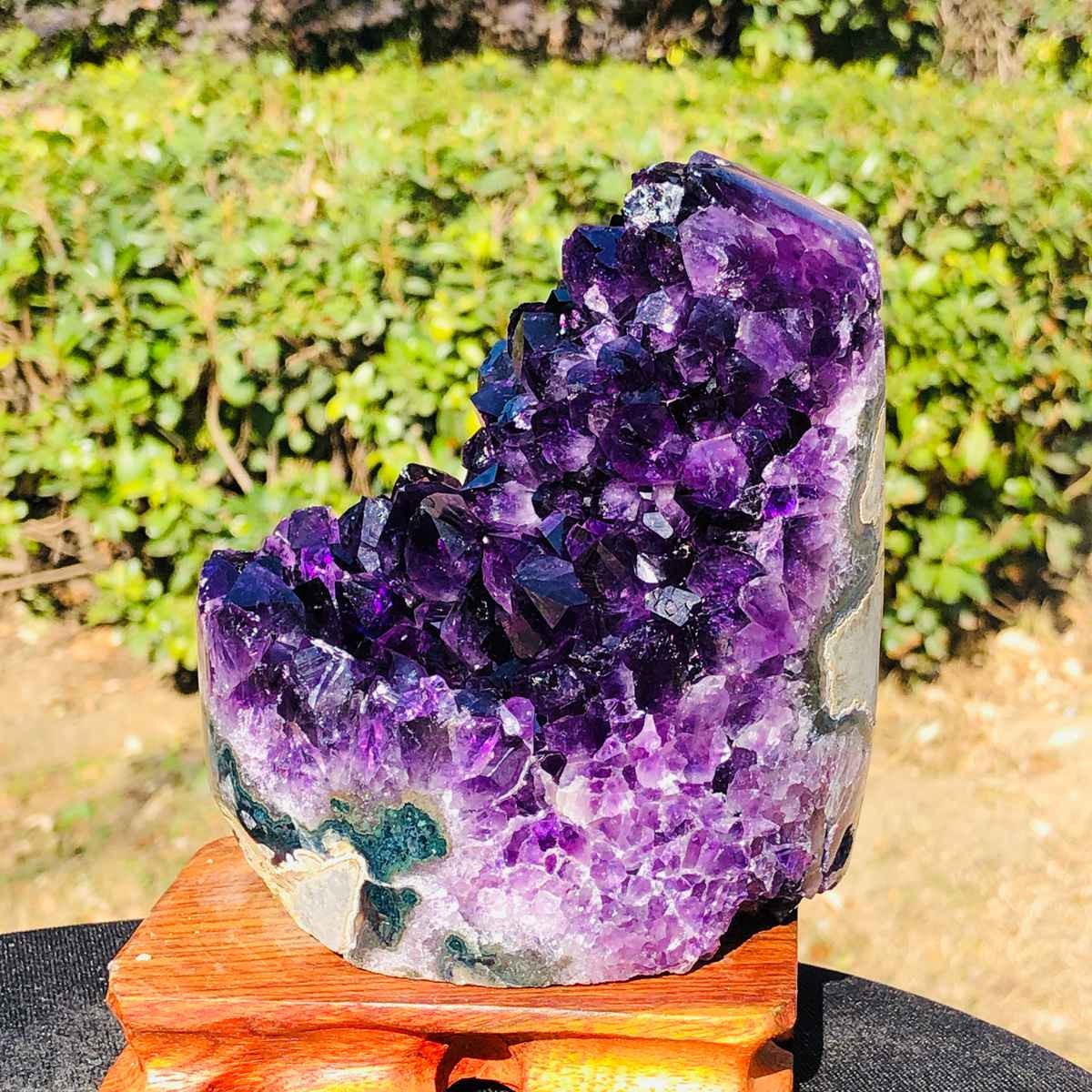 3.3LB Natural Uruguayan Amethyst Cluster Cave Display Specimen Healing 3140