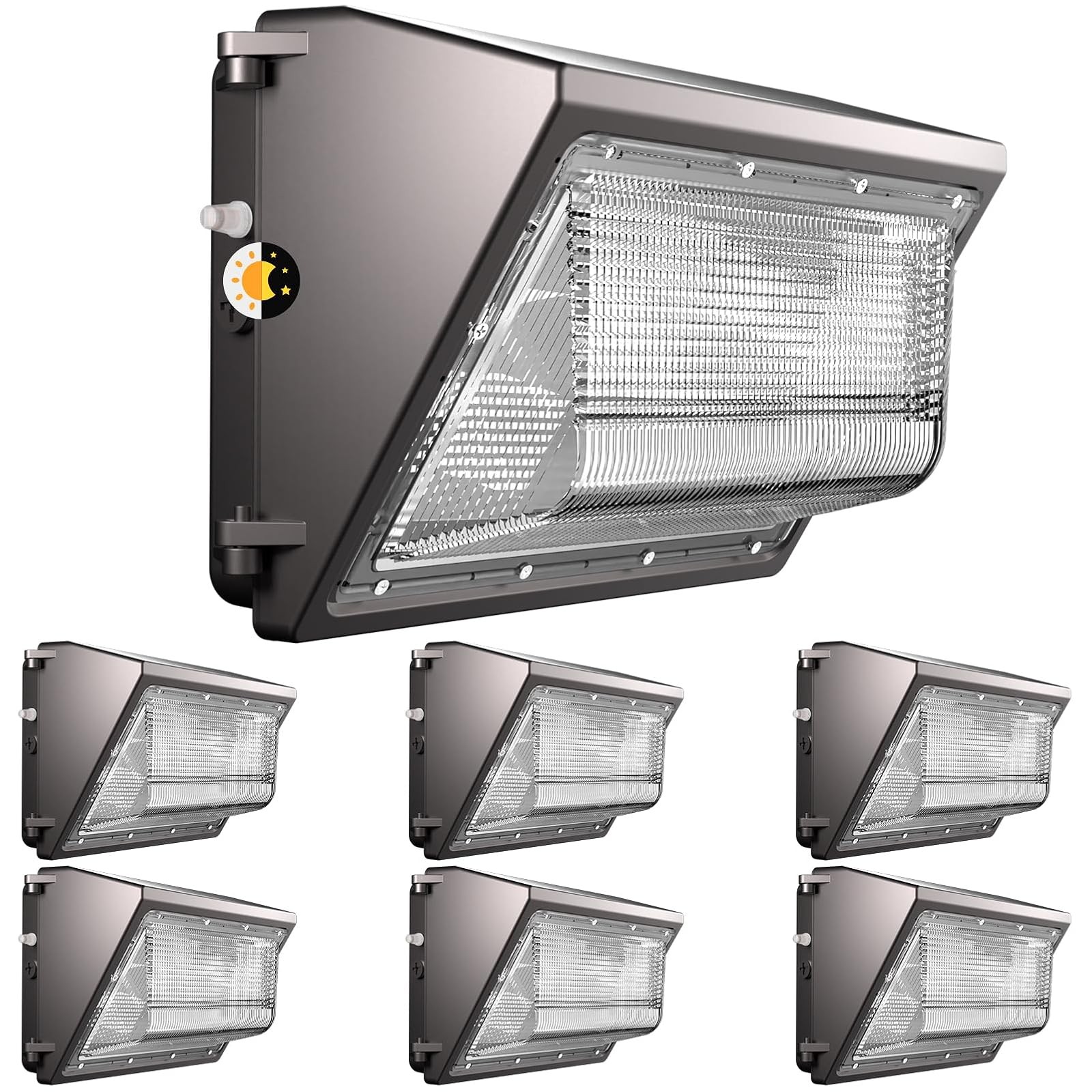 Lightdot 150W LED Wall Pack 6 Pack 22500LM 5000K Lightdot 150W LED Wall Pack 6 Pack 22500LM 5000K