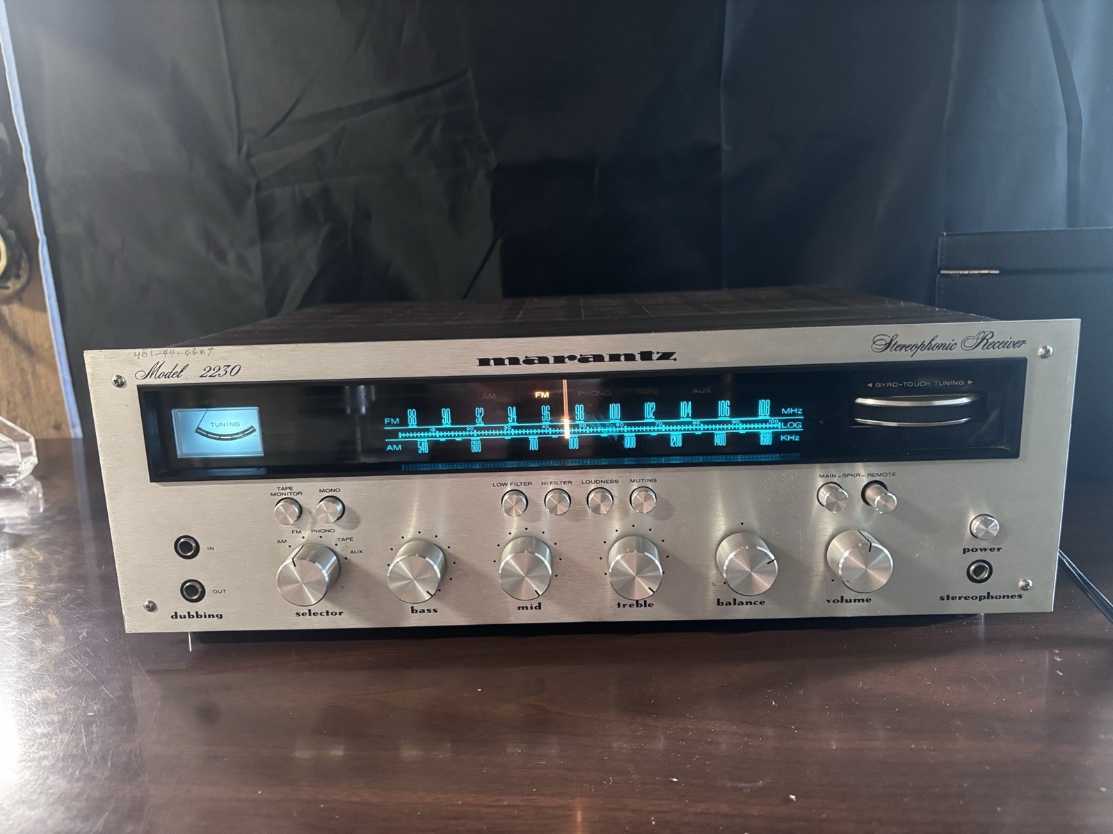 Marantz 2230 Model 2230 Stereophonic Vintage Stereo Receiver