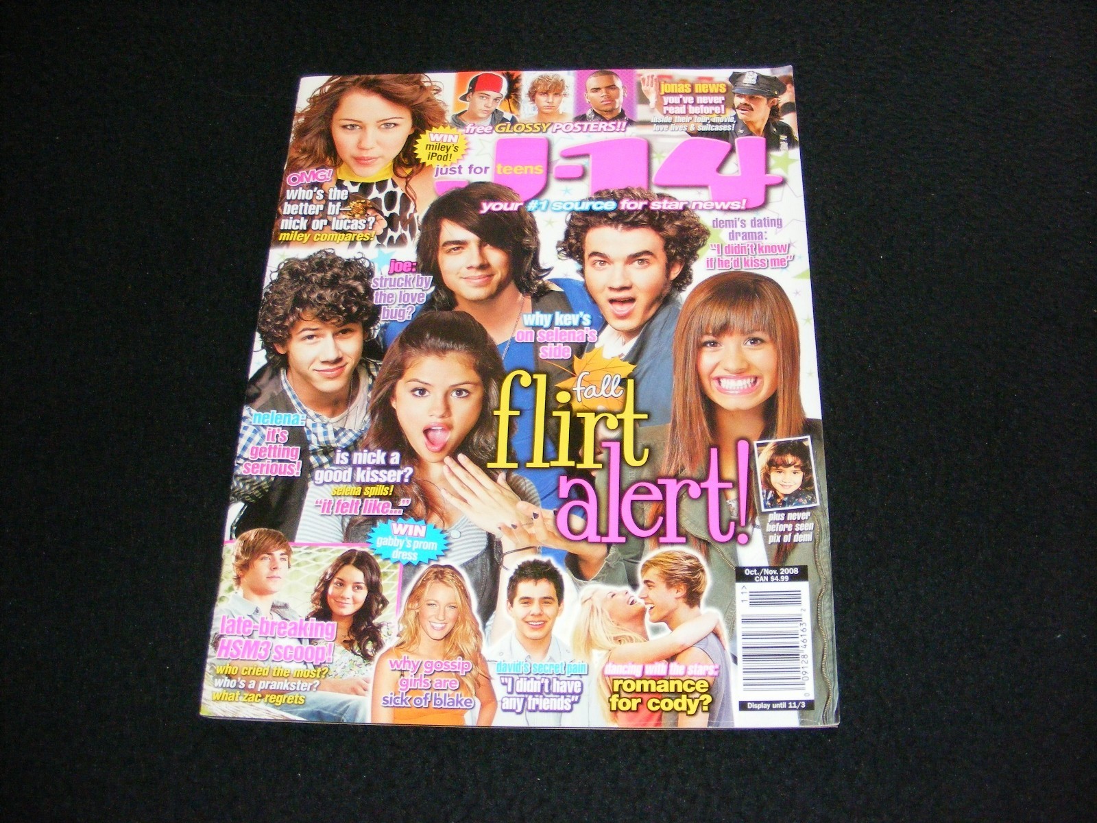 J-14 magazine 2008 10 Selena Gomez