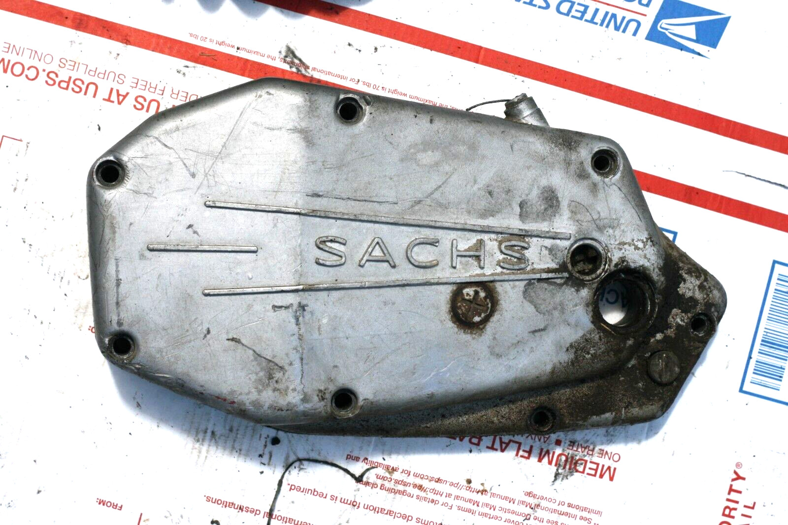 1970 Sachs Hercules K -125GS Boondocker Enduro OEM ENGINE COVER 1970 Sachs Hercules K -125GS Boondocker Enduro OEM ENGINE COVER