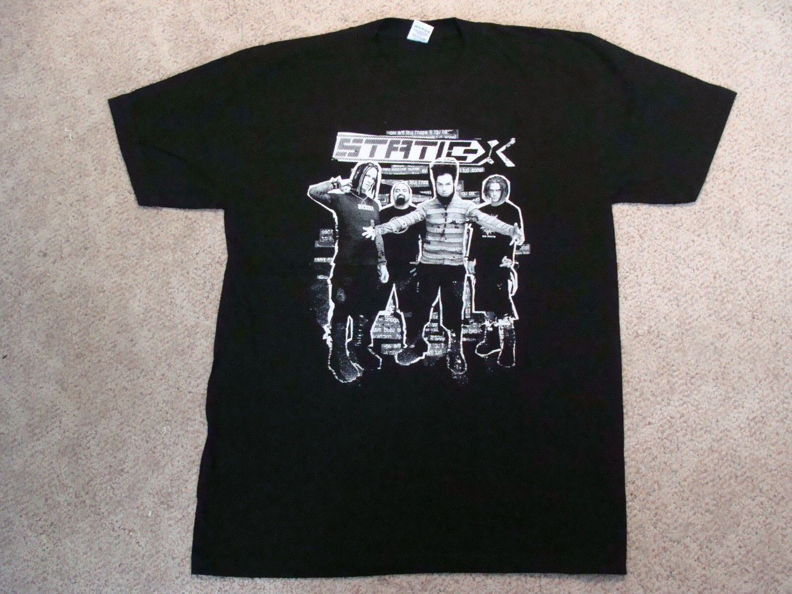 Static-X Destroy All T-Shirt Adult Large NEW