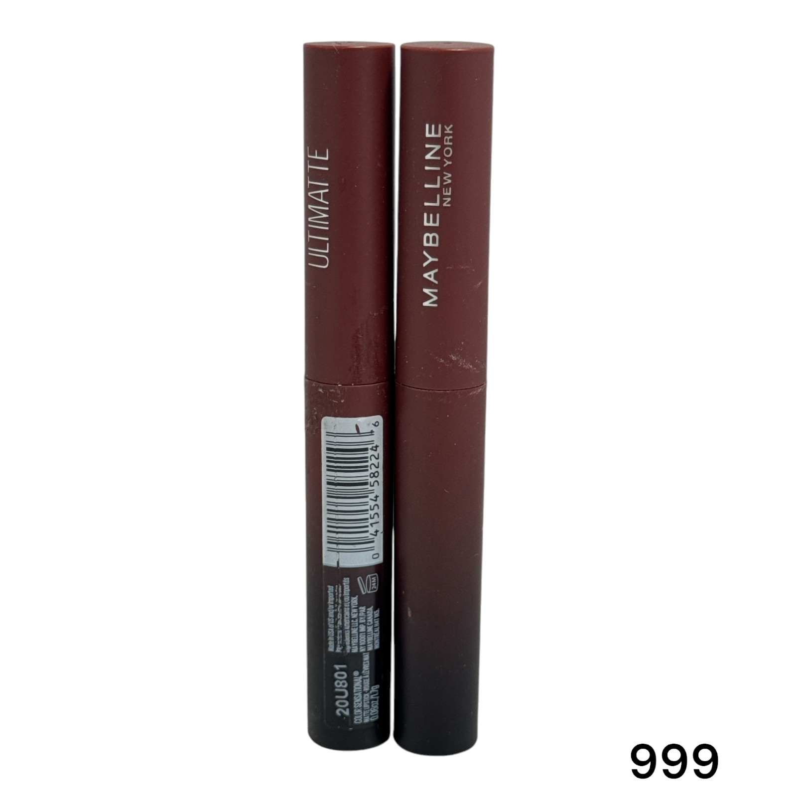 Maybelline Ultimatte Color Sensational Matte Lipstick 0.06oz. LOT OF 2 Maybelline Ultimatte Color Sensational Matte Lipstick 0.06oz. LOT OF 2
