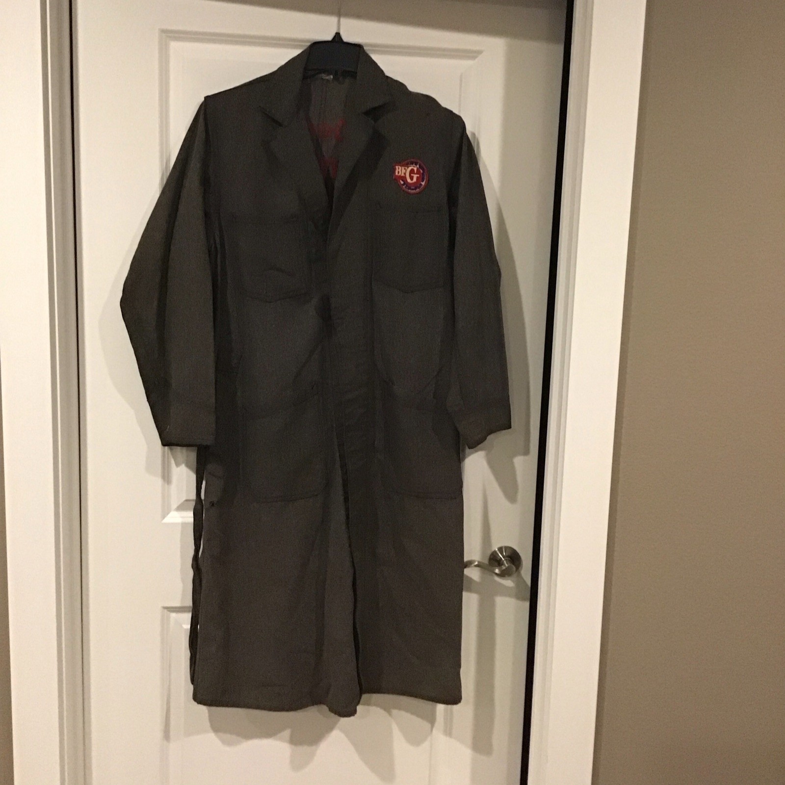 Vintage and very Rare B.F. Goodrich & Hoosier Tires Mechanics Shop Coat Duster Vintage and very Rare B.F. Goodrich & Hoosier Tires Mechanics Shop Coat Duster