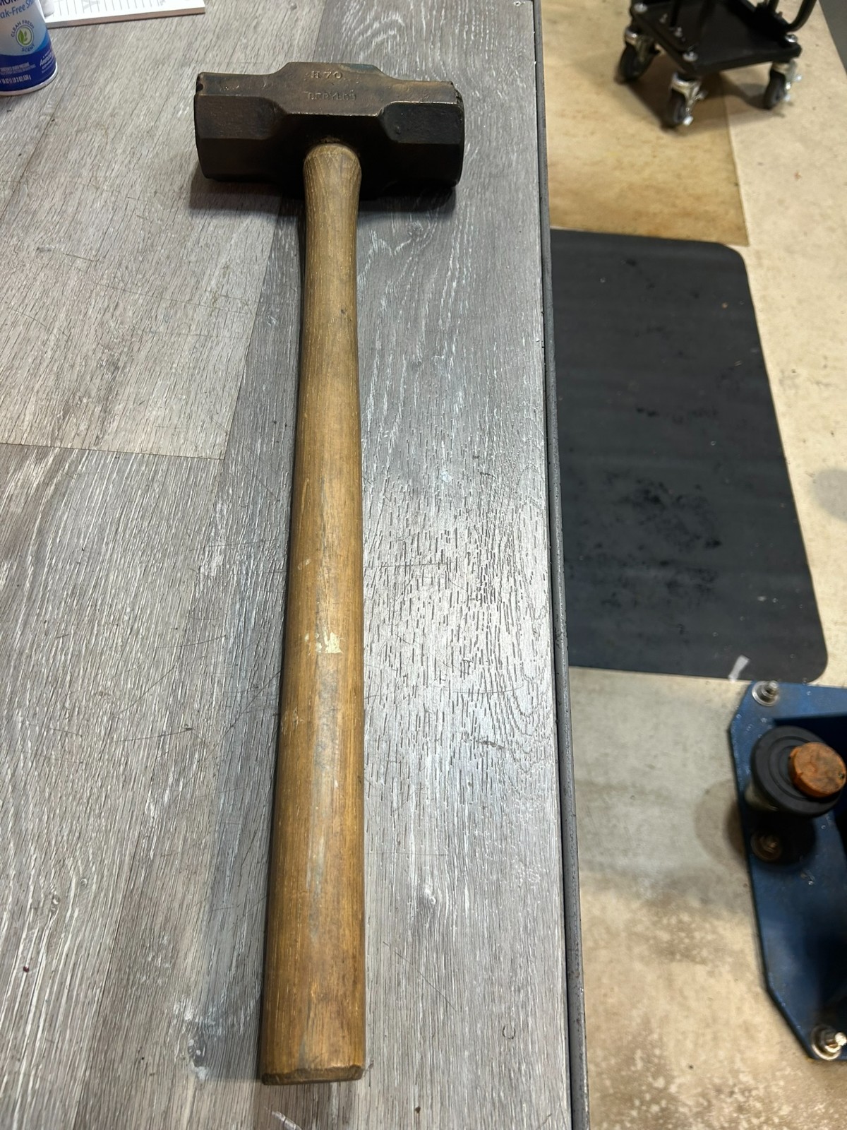 Berylco Sledge Hammer. H70 vintage Non Spark Tool 10.5 Lbs Berylco Sledge Hammer. H70 vintage Non Spark Tool 10.5 Lbs