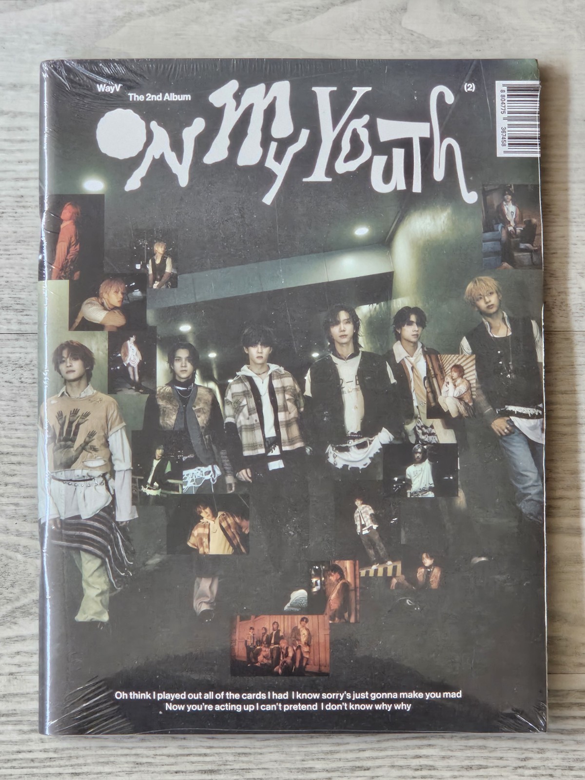 WayV On My Youth The 2nd Album Photobook Ver. CD Brand New Sealed K-Pop NCT