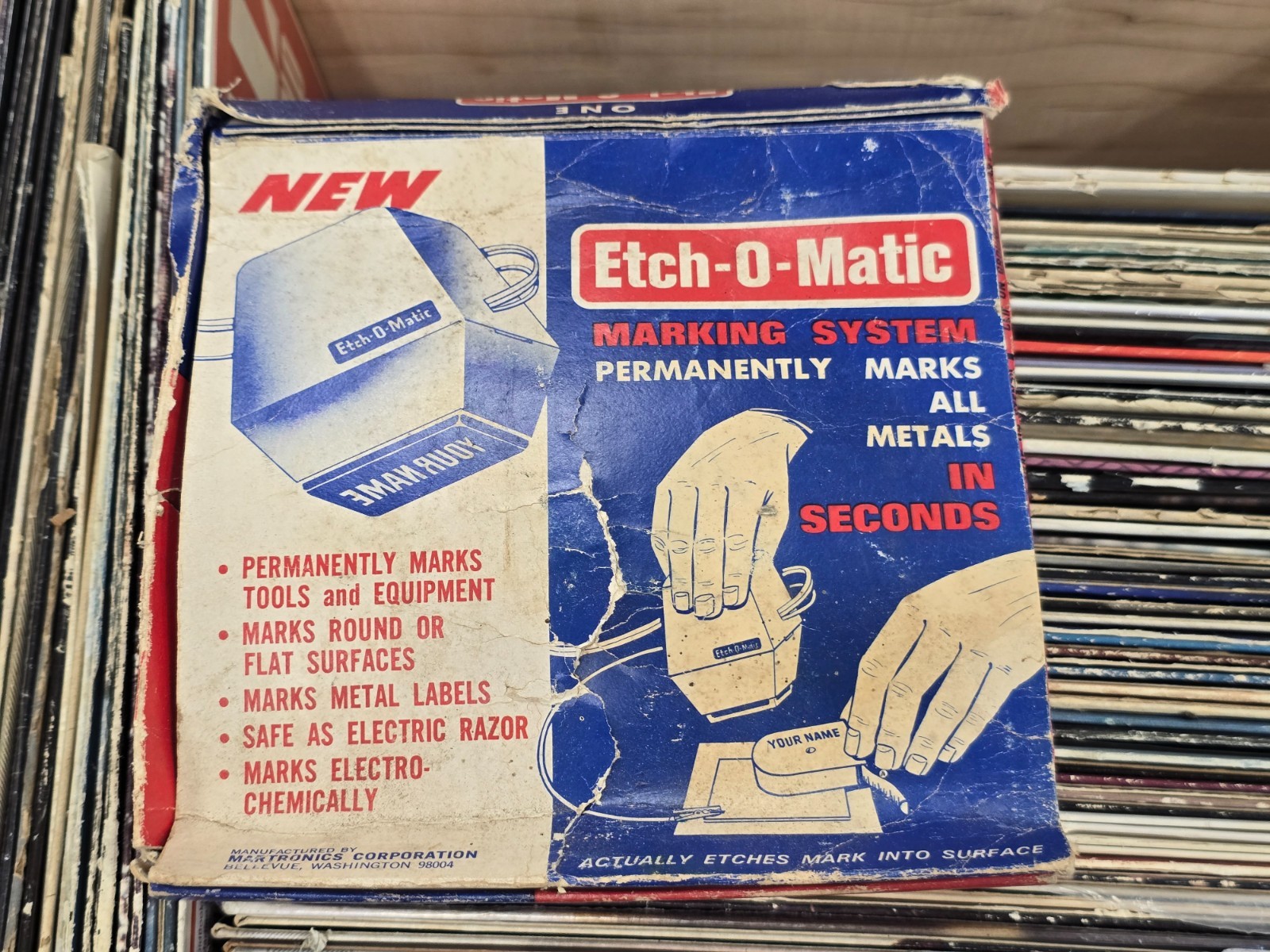 Vintage Mueller etch o matic electronic etching device Start Kit Vintage Mueller etch o matic electronic etching device Start Kit