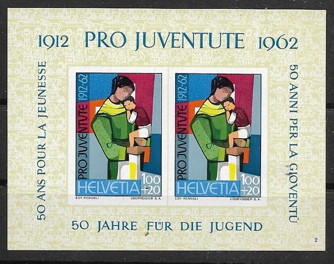 Switzerland MiNr Block 18 mint ** Switzerland MiNr Block 18 mint **