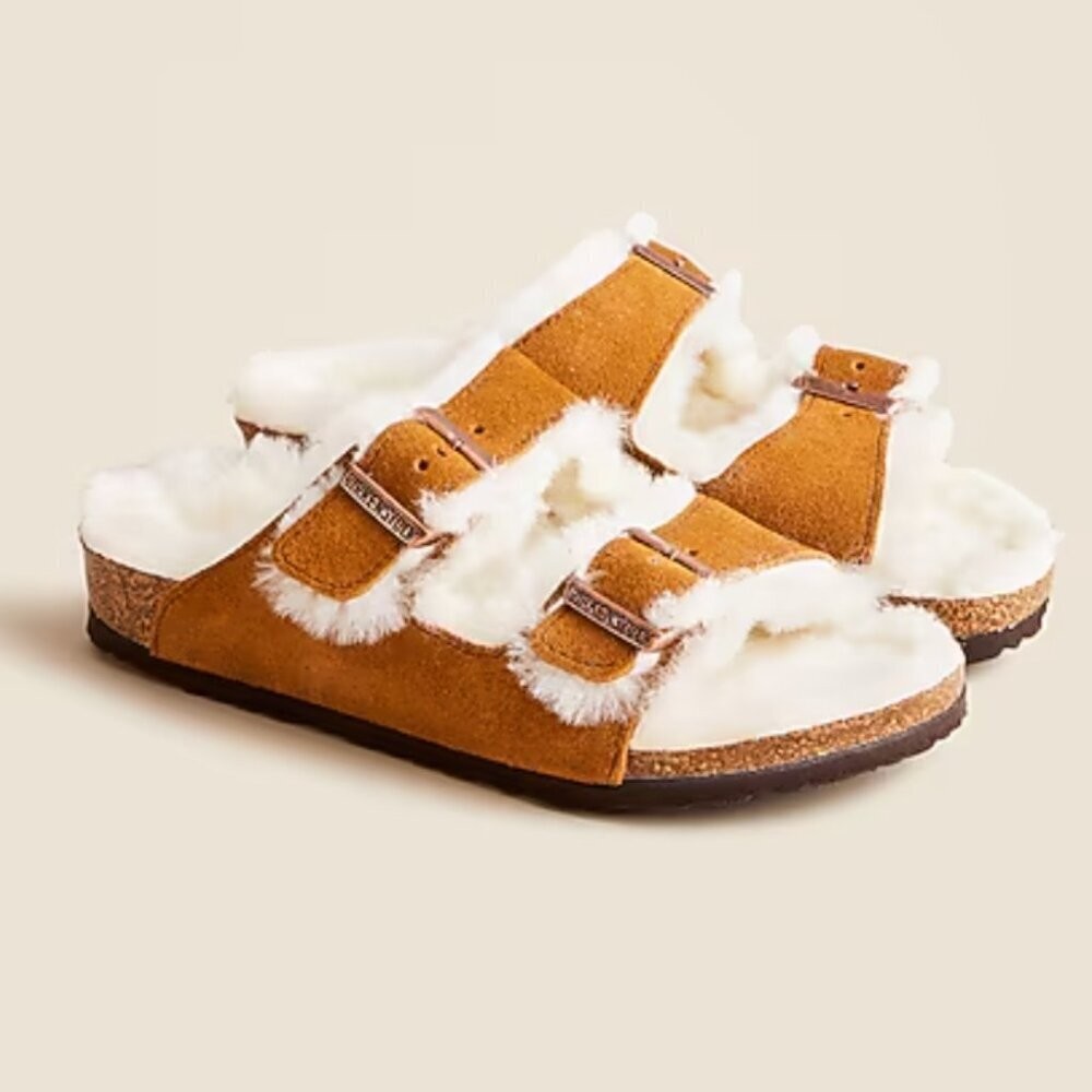 *NEW* Birkenstock Arizona Shearling Sandals 42
