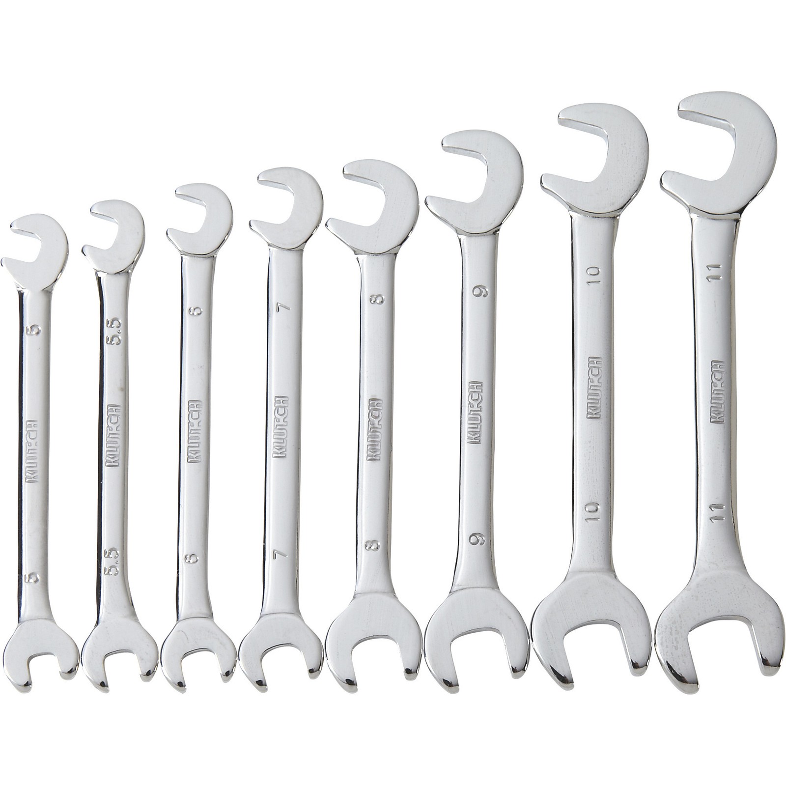 Klutch Mini Ignition Wrench Set, 8-Pc., Metric