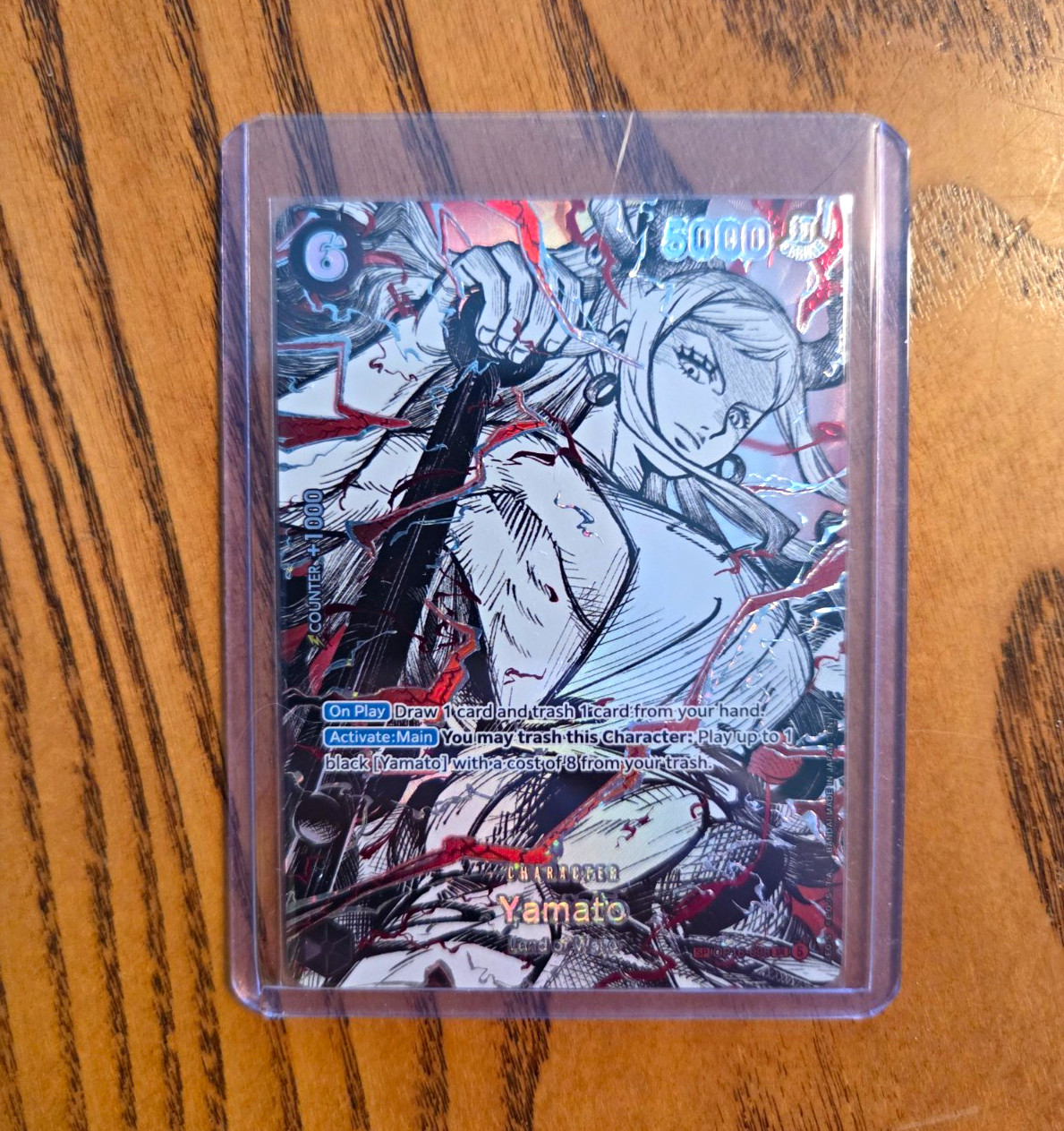 Bandai One Piece CCG Yamato OP06-022 SR SP Alternate Art Foil English