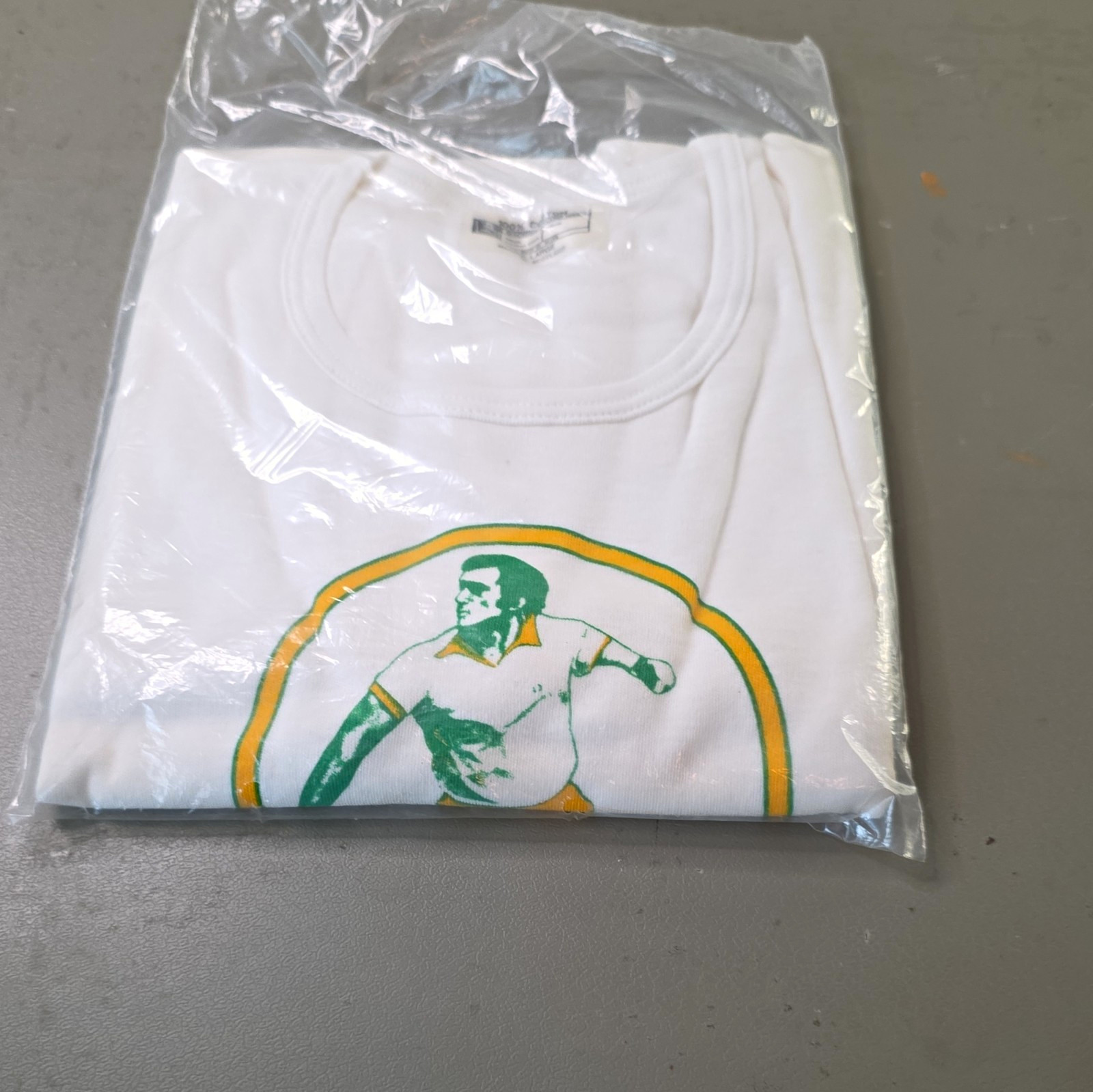 Vintage Early 80\'s Wimbledon Tennis Tournament Graphic Tee, XL, In Package Vintage Early 80\'s Wimbledon Tennis Tournament Graphic Tee, XL, In Package