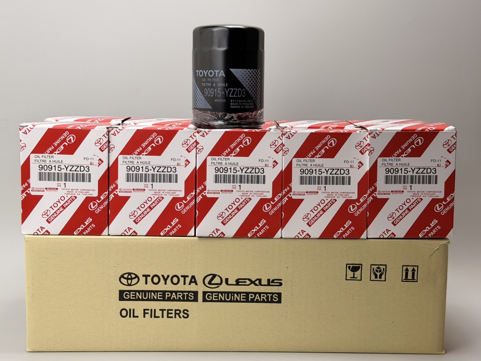 OIL FILTER SET OF 10pcs FAST&FREE SHIPPING 90915-YZZD3 FOR TOYOTA LEXUS