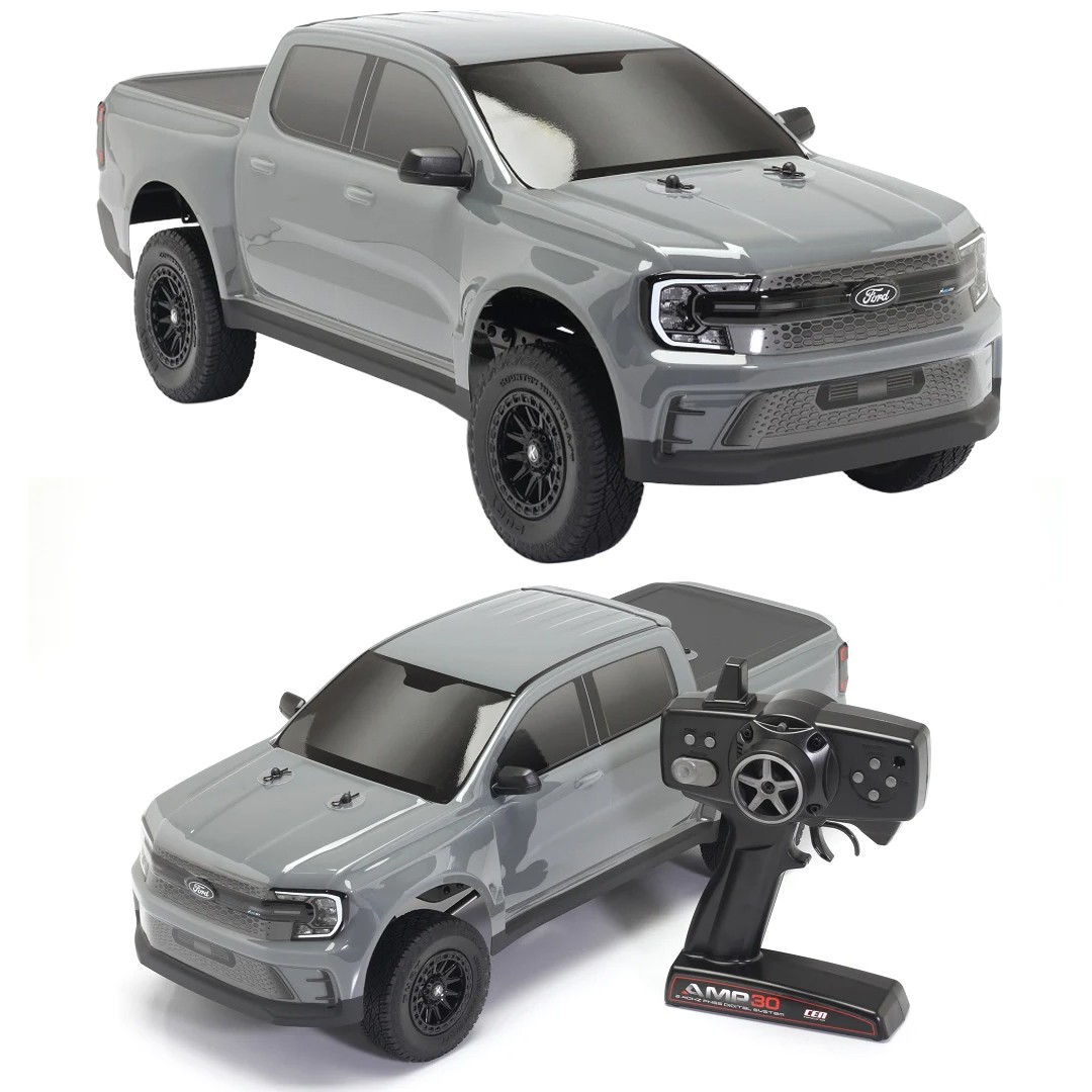 CEN Racing 8972 MS-RT FORD Ranger 1/10 RTR Custom On Road Truck Cool Grey