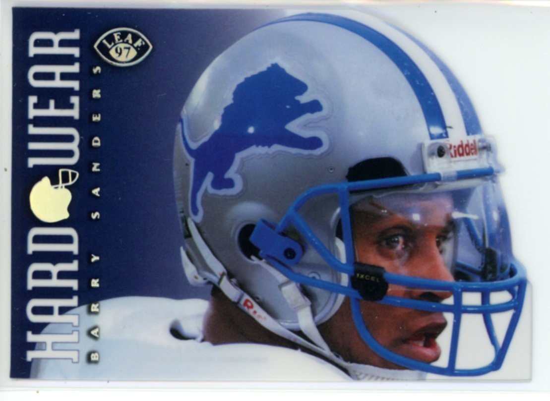 1997 Leaf Barry Sanders Hard Wear /3500 1997 Leaf Barry Sanders Hard Wear /3500